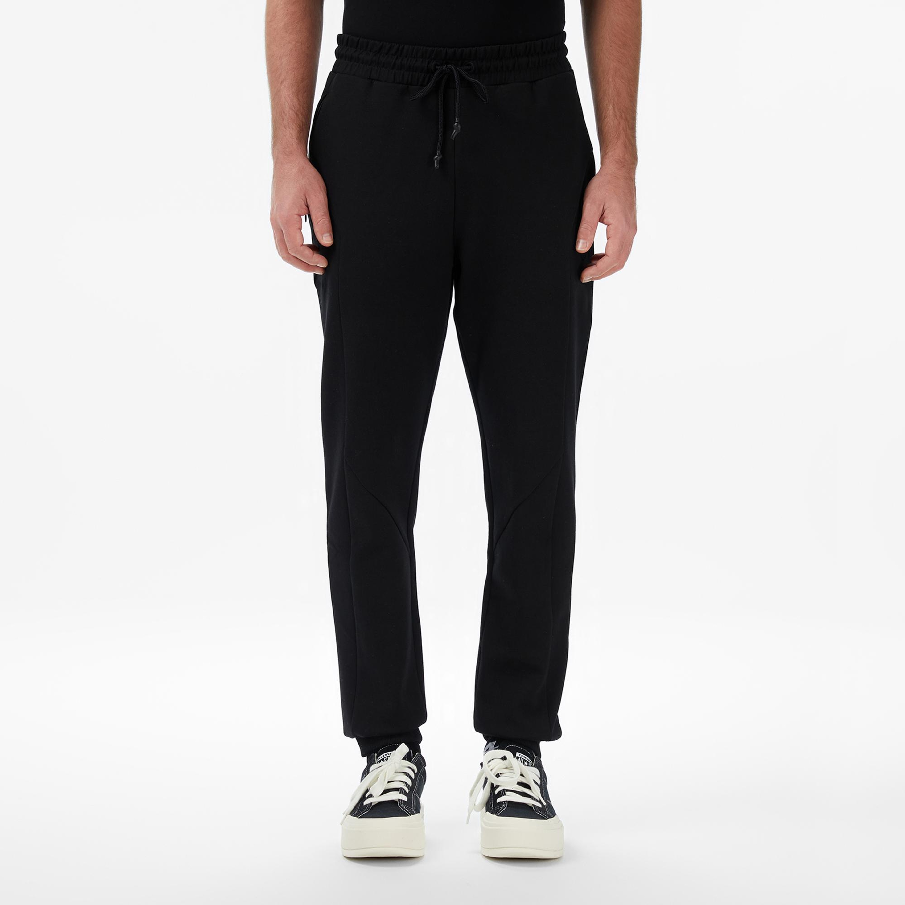 UNITED4 Regular Fit Erkek Siyah Eşofman Altı