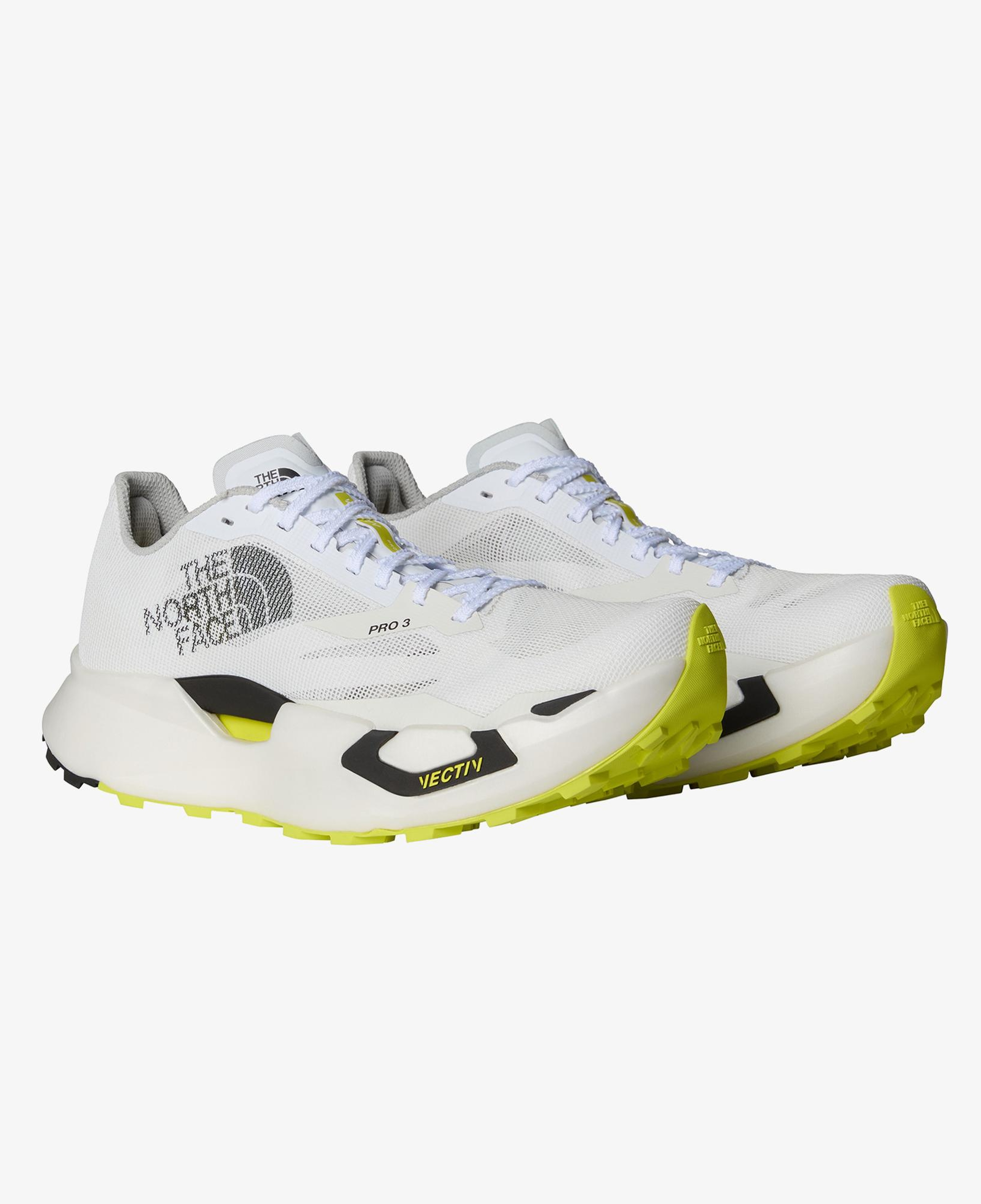 The North Face Summit Vectiv Pro 3 Unisex Beyaz Koşu Ayakkabısı