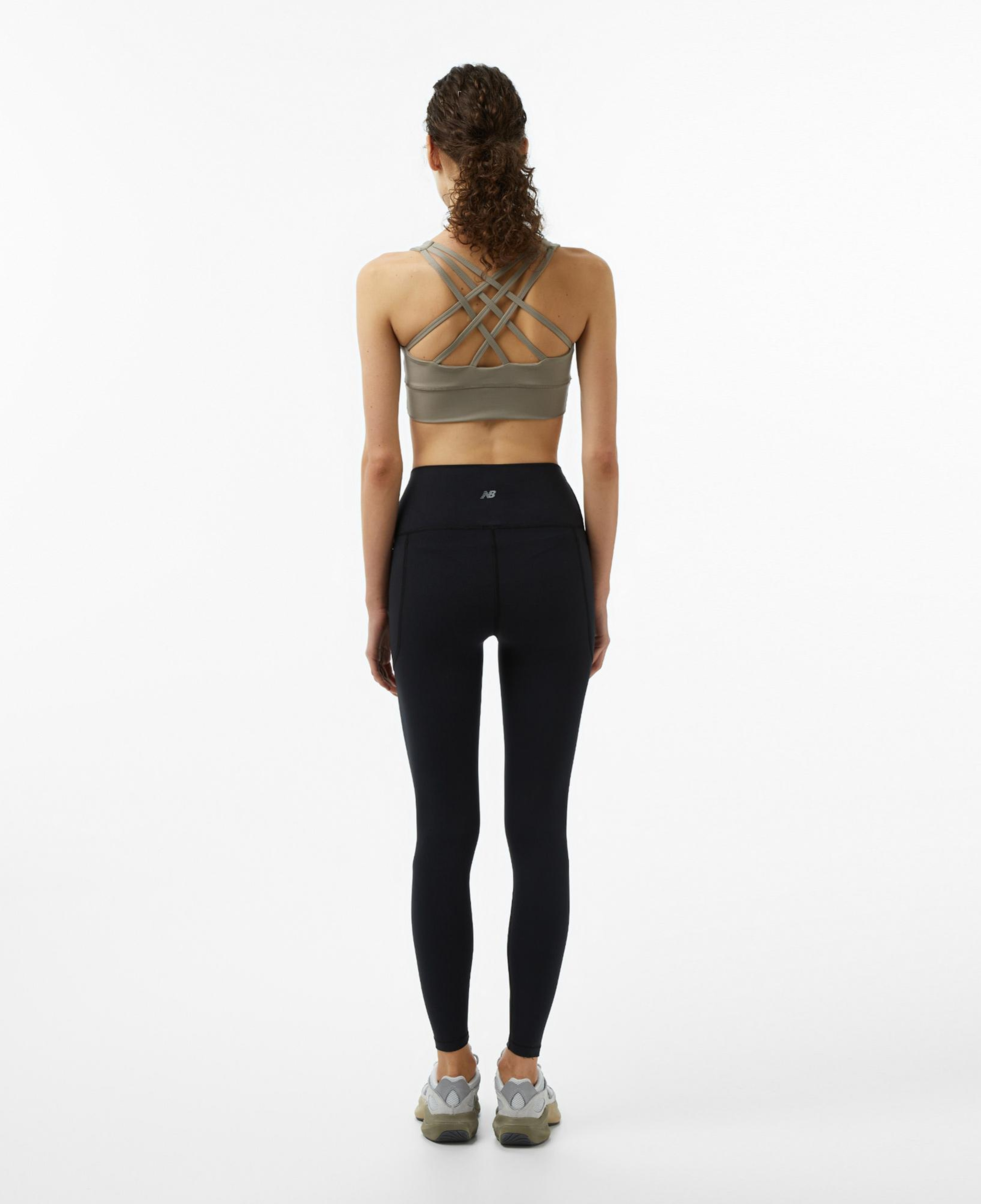 New Balance Harmony Pocket High Rise Legging 27 Kadın Siyah Koşu Tayt
