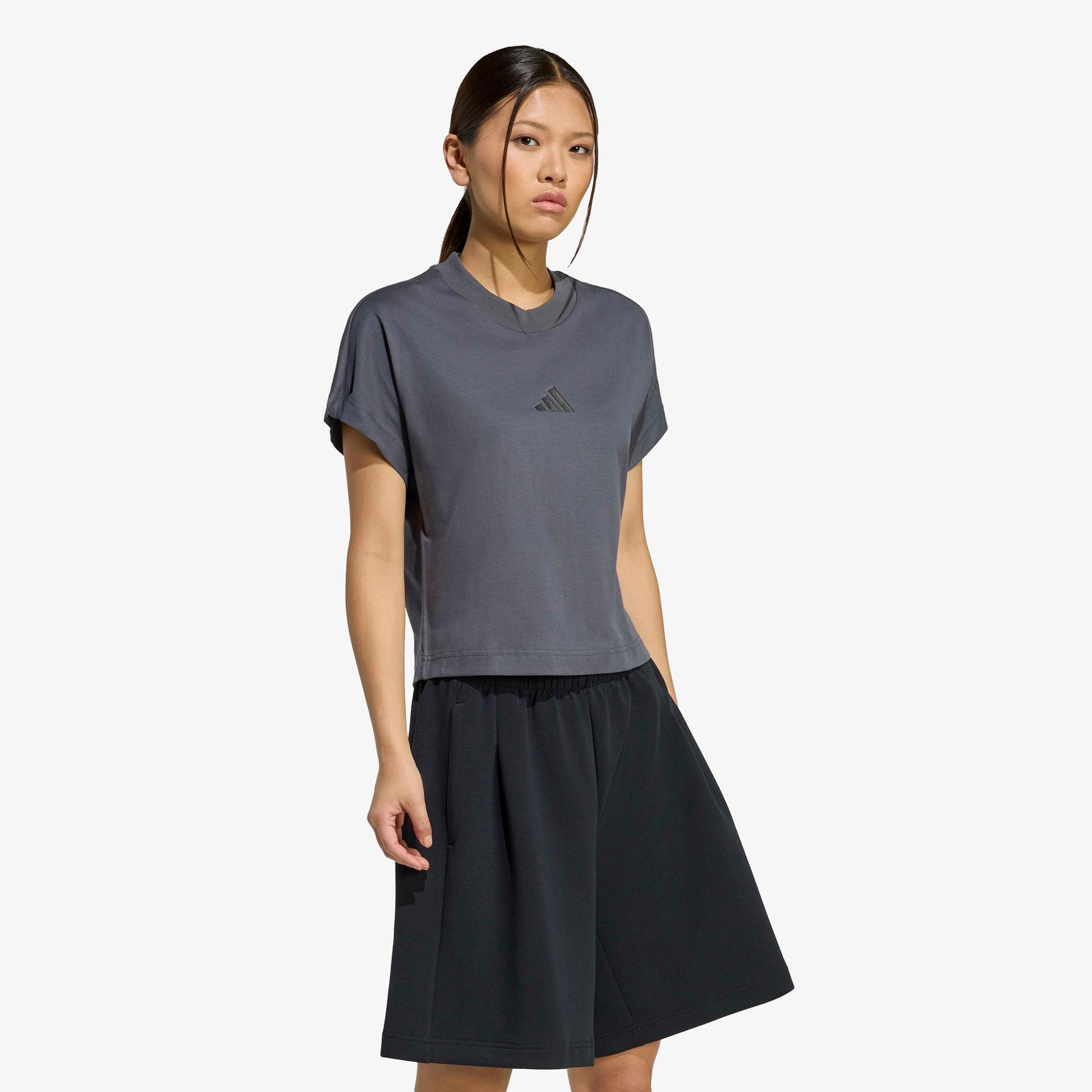 adidas All Szn Kadın Gri Antrenman T-Shirt