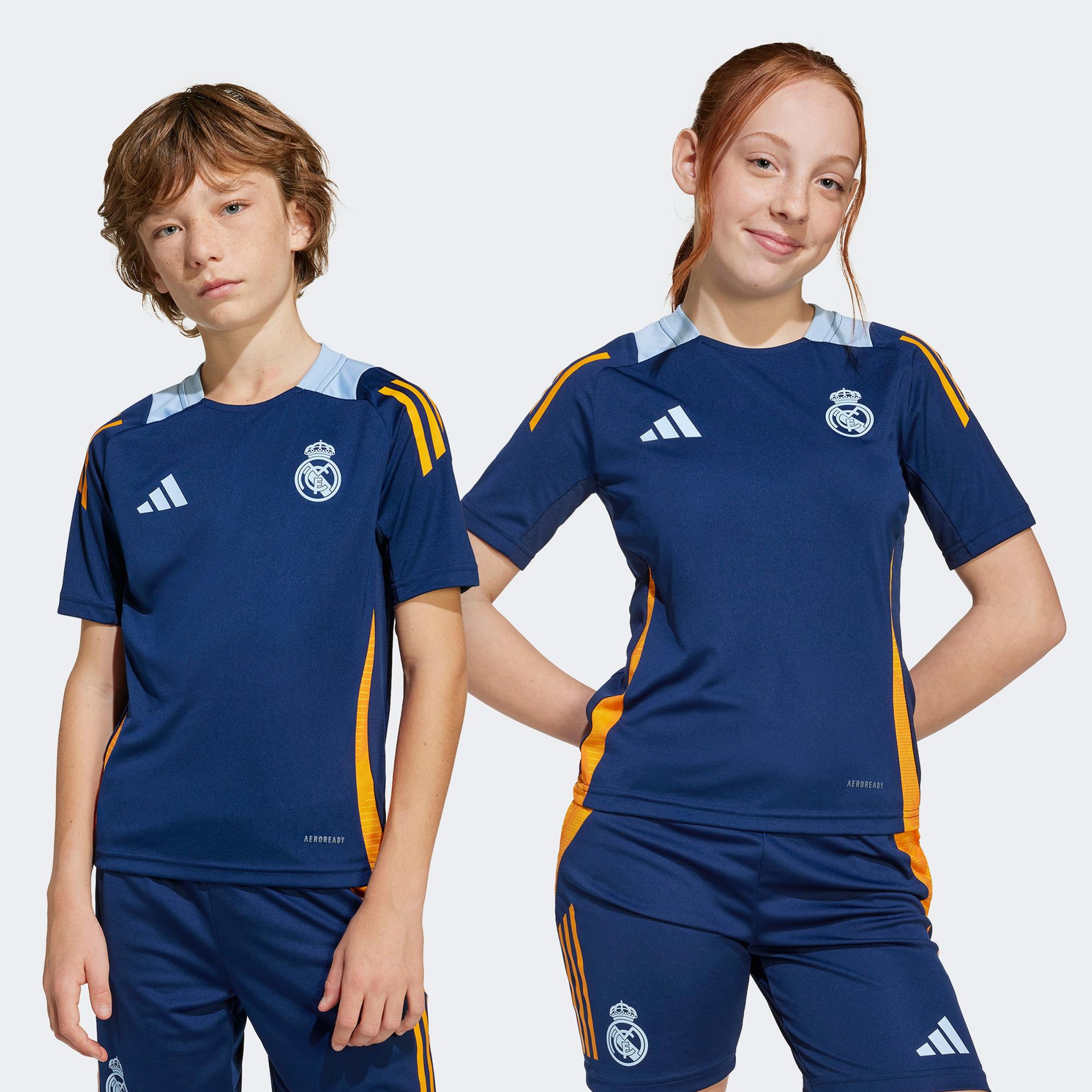 adidas Real Madrid 24-25 Tiro Çocuk Lacivert Futbol Üstü
