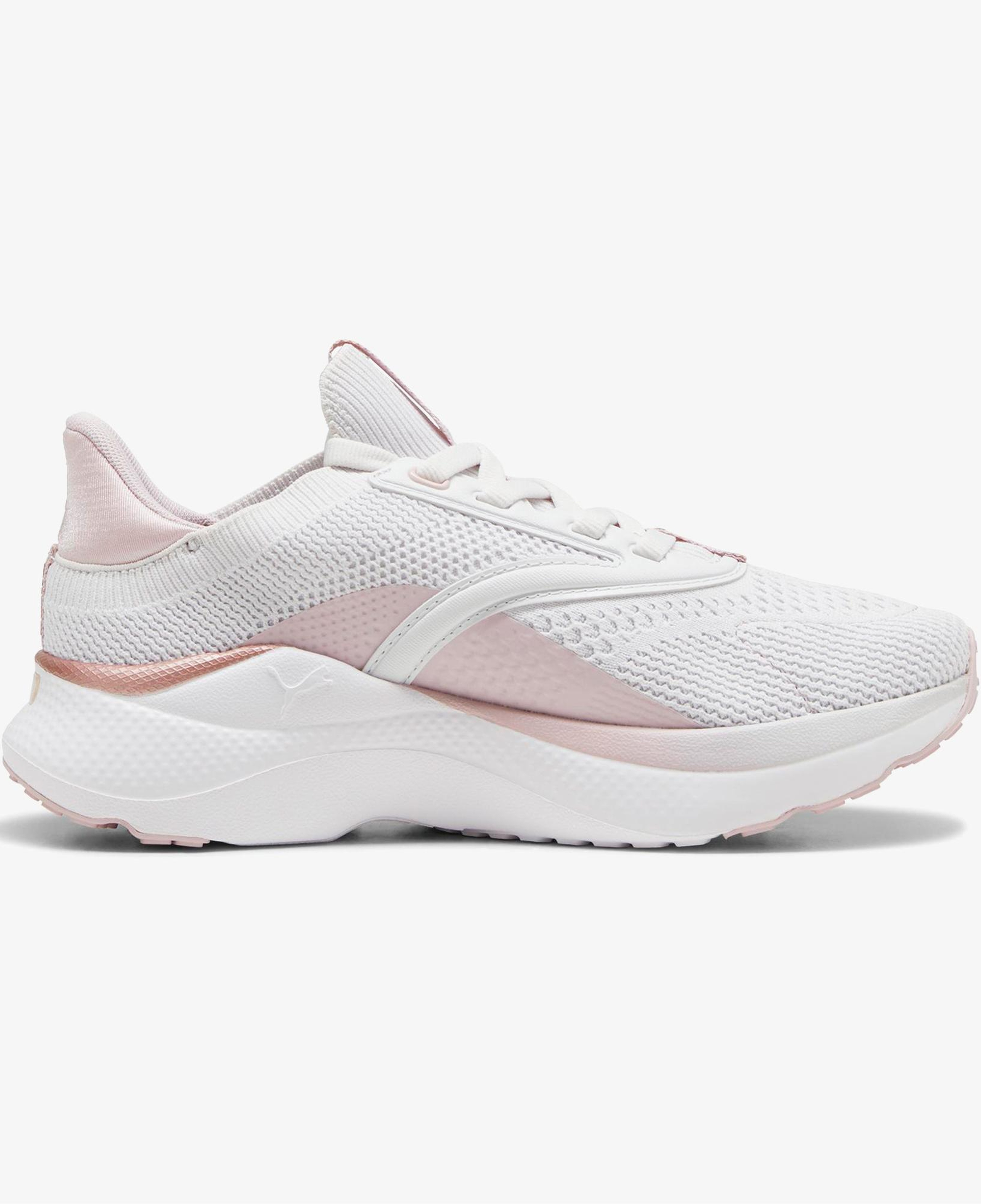 Puma Softride Mayve Kadın Pembe/Beyaz Koşu Ayakkabısı