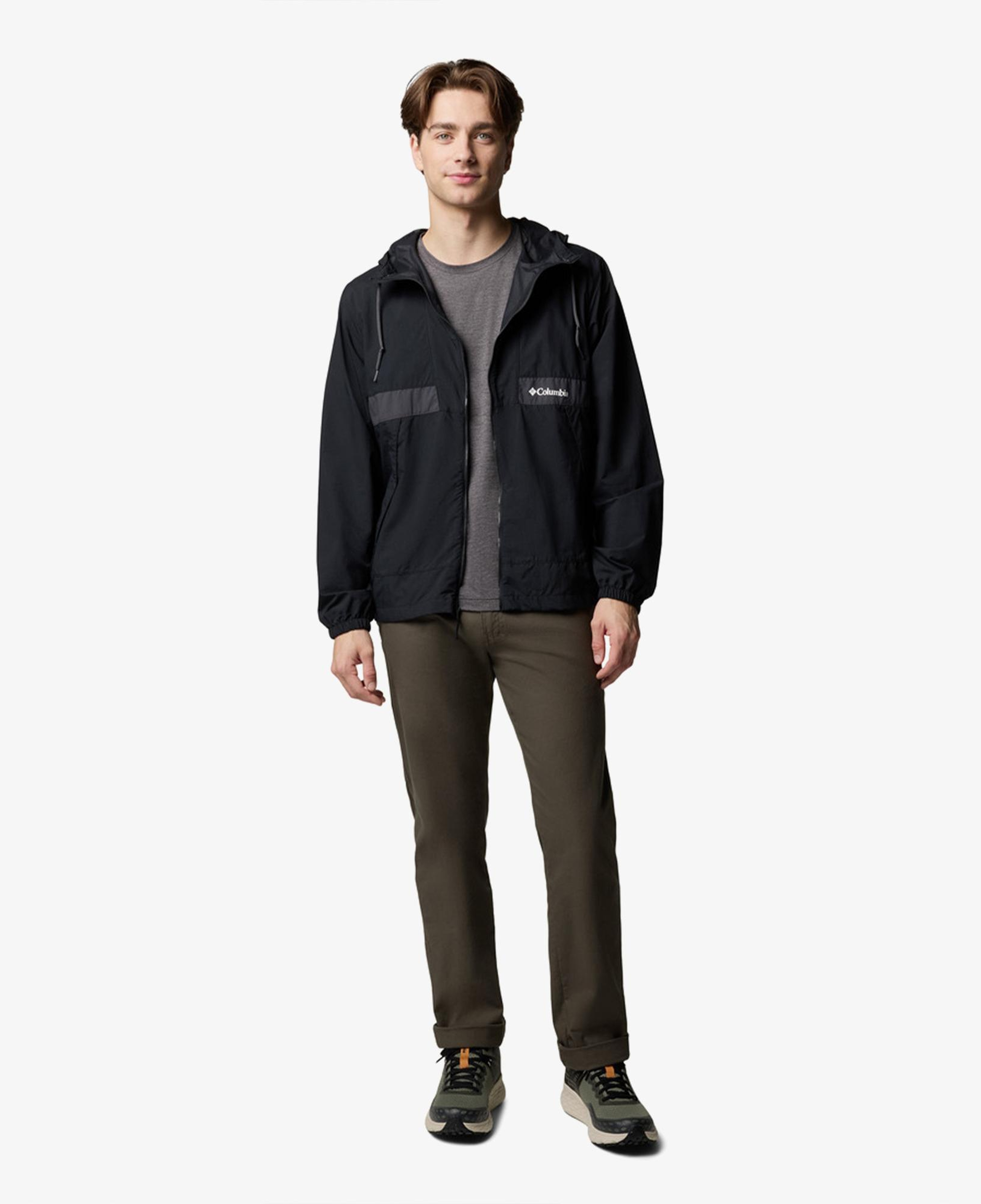 Columbia Spire Valley Windbreaker Erkek Siyah Ceket