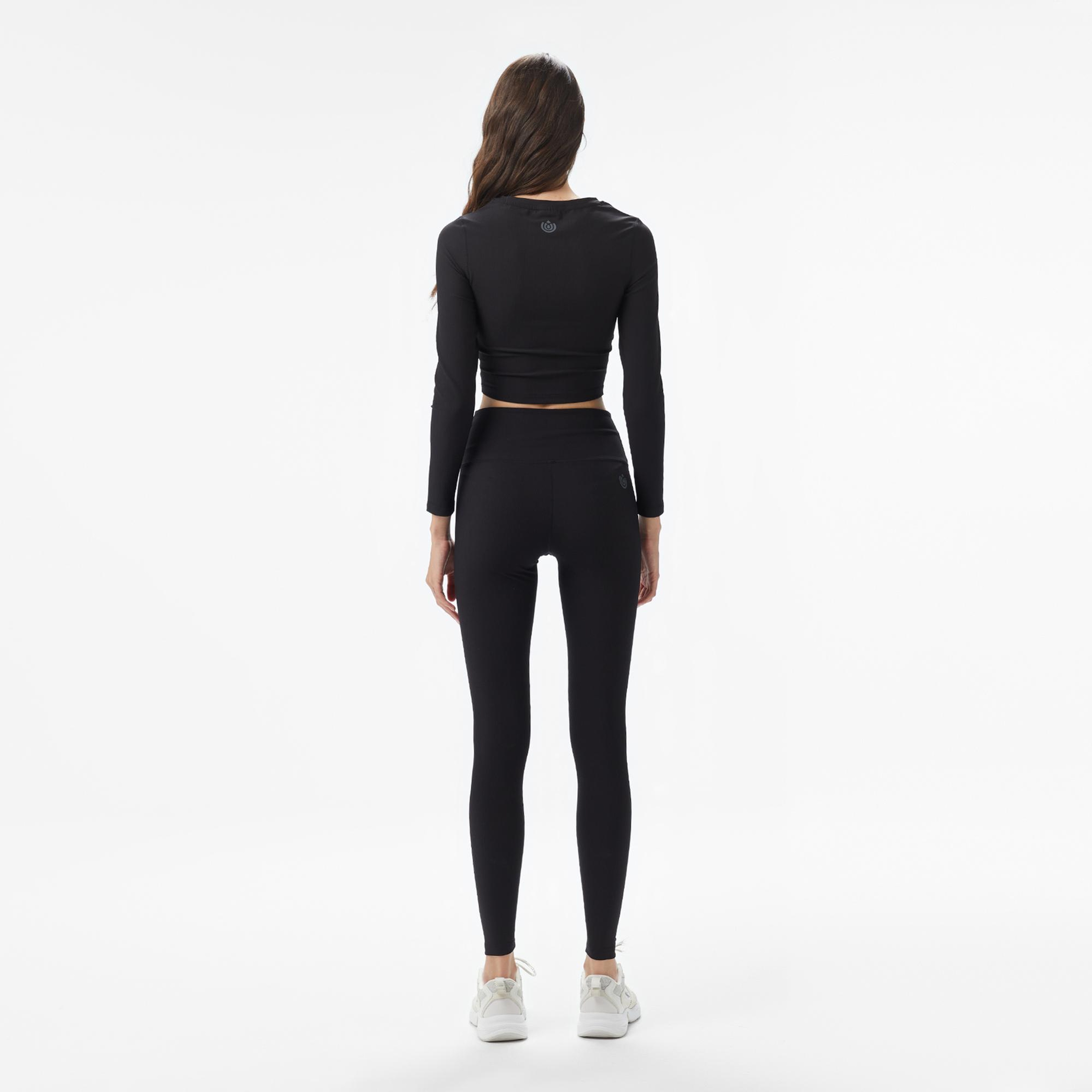 Energetics Oloe 1/1 Kadın Siyah Antrenman Tayt