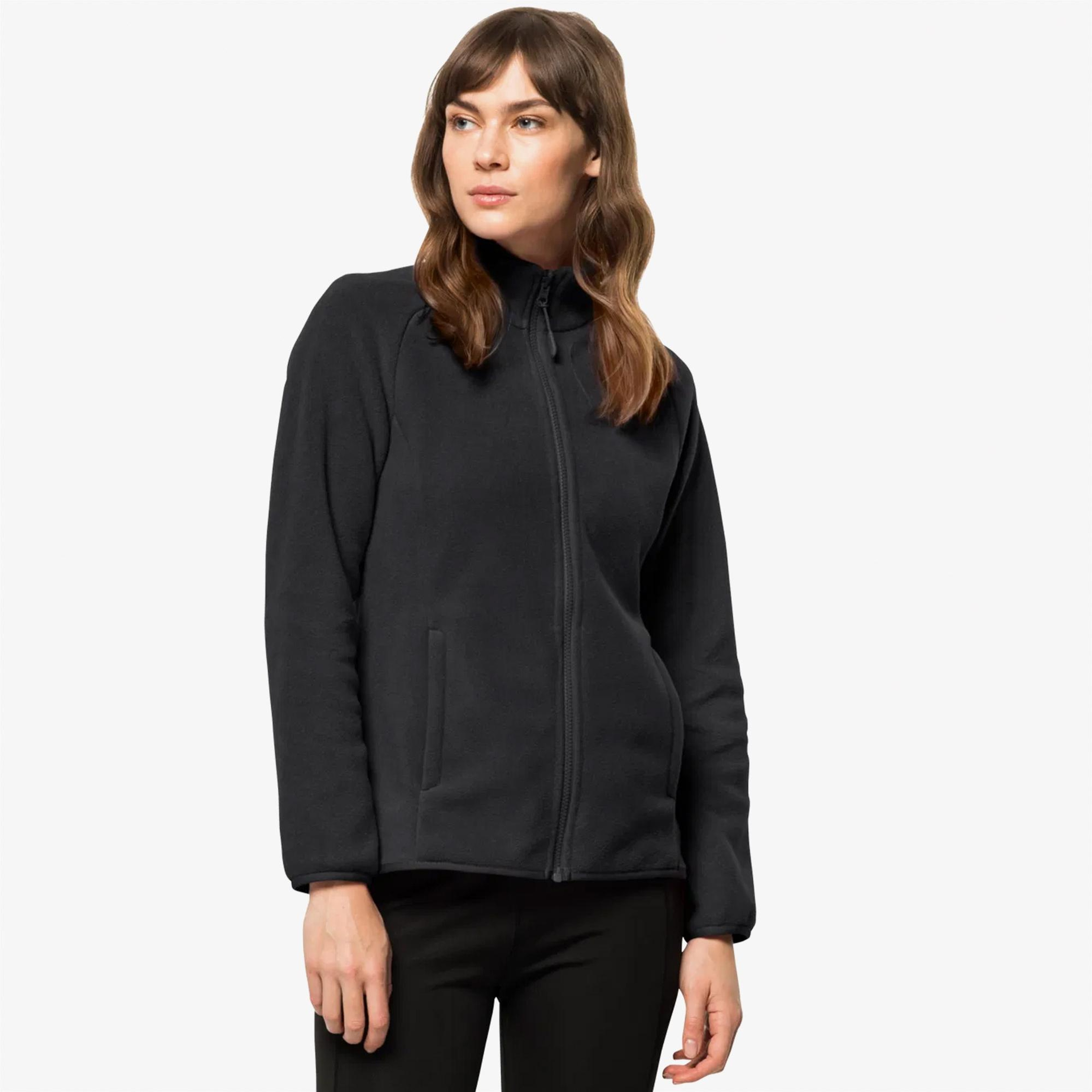 Jack Wolfskin Moonrise 3in1 Kadın Siyah Outdoor Ceket