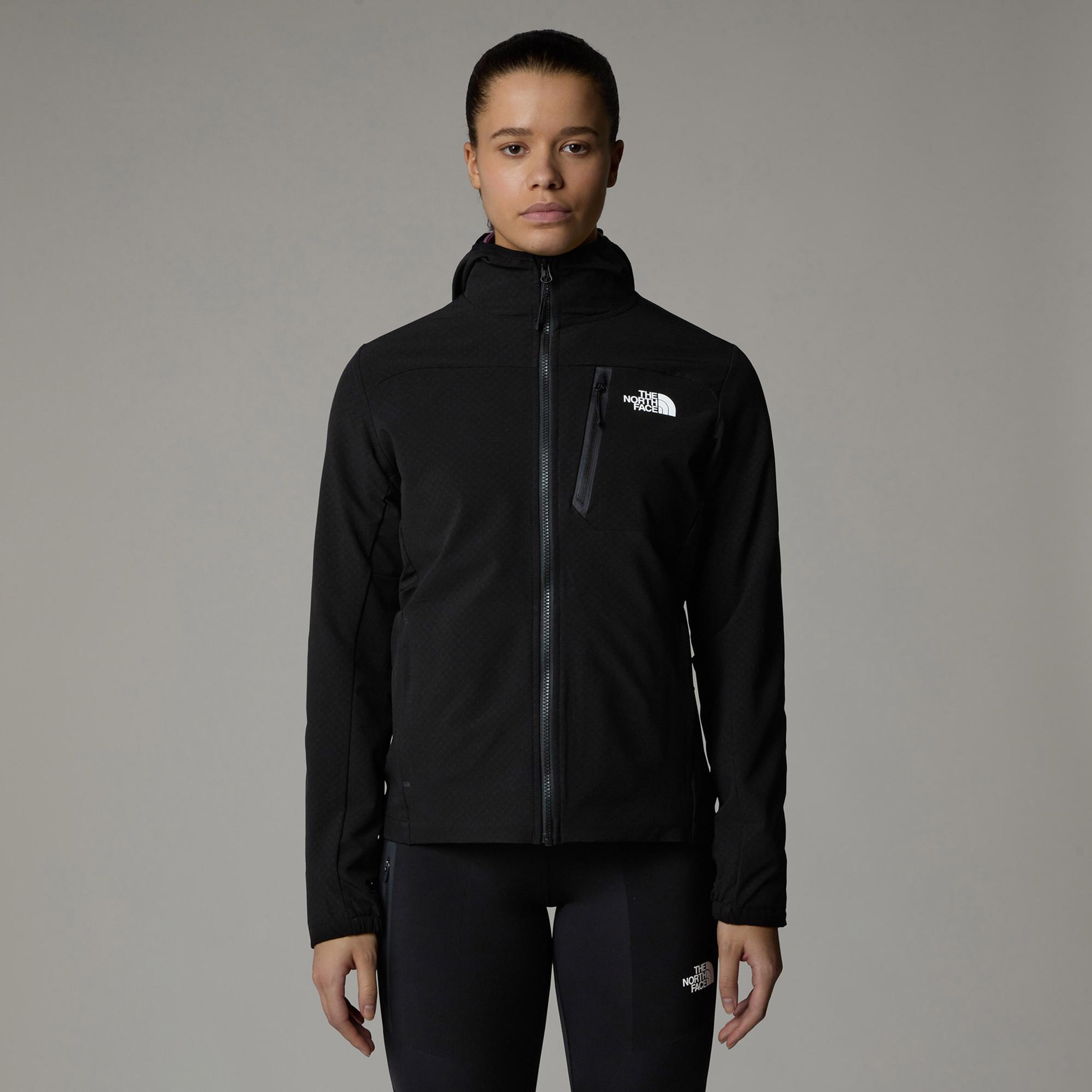 The North Face Mountain Athletics Softshell Kadın Siyah Koşu Mont