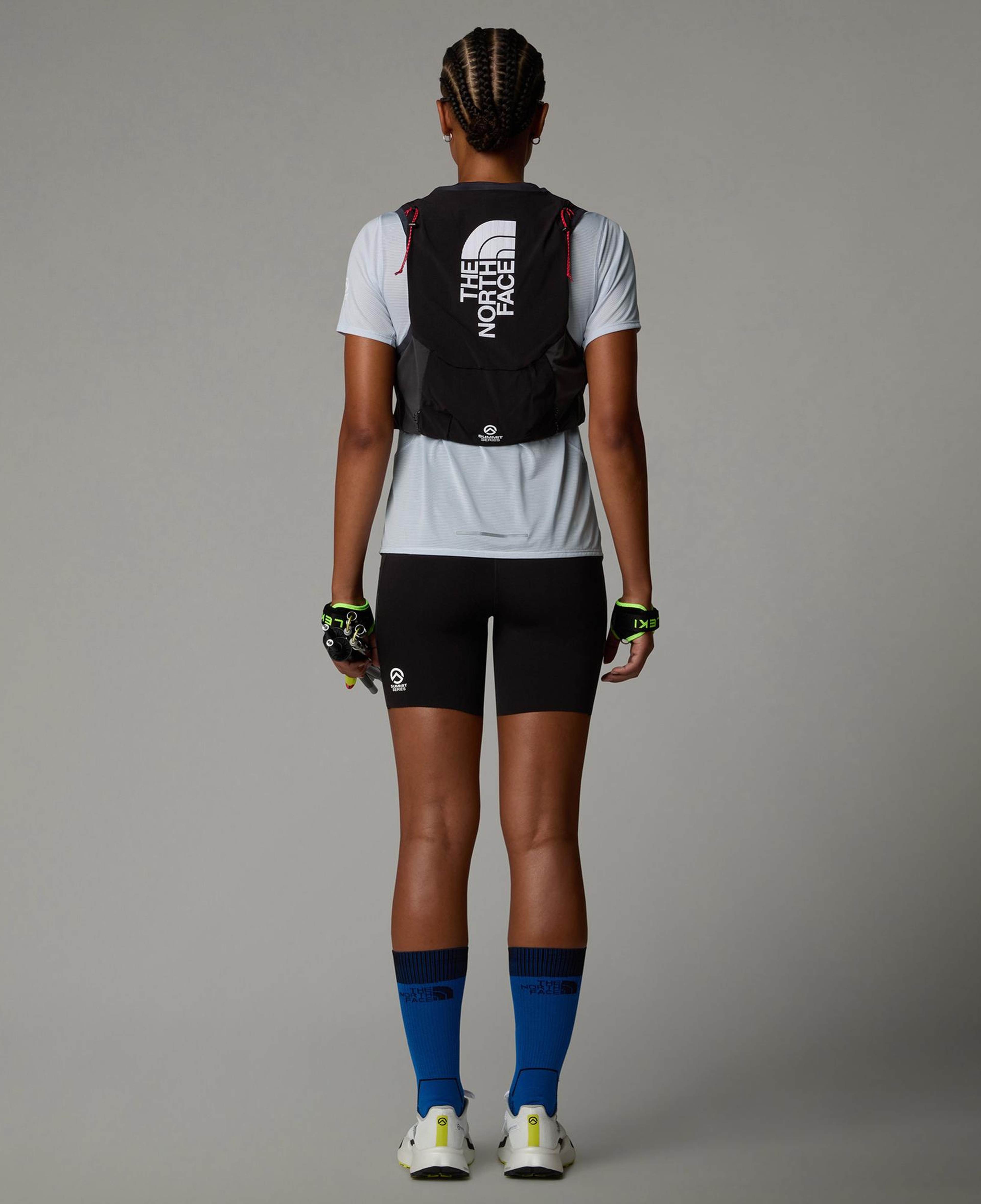 The North Face Summit Run Vest 10 Unisex Siyah Koşu Yeleği