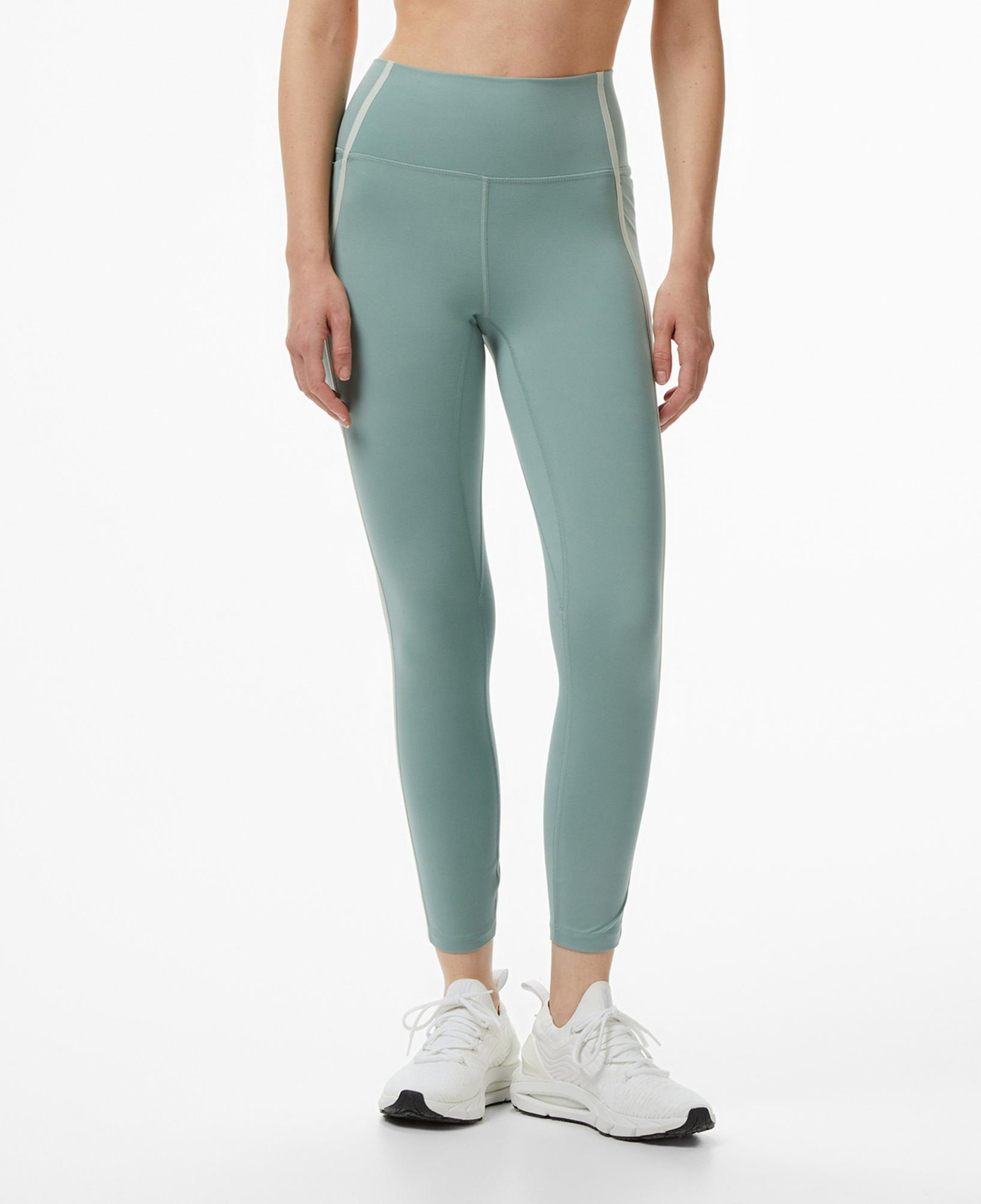 Under Armour Meridian Piped Kadın Yeşil Koşu Tayt