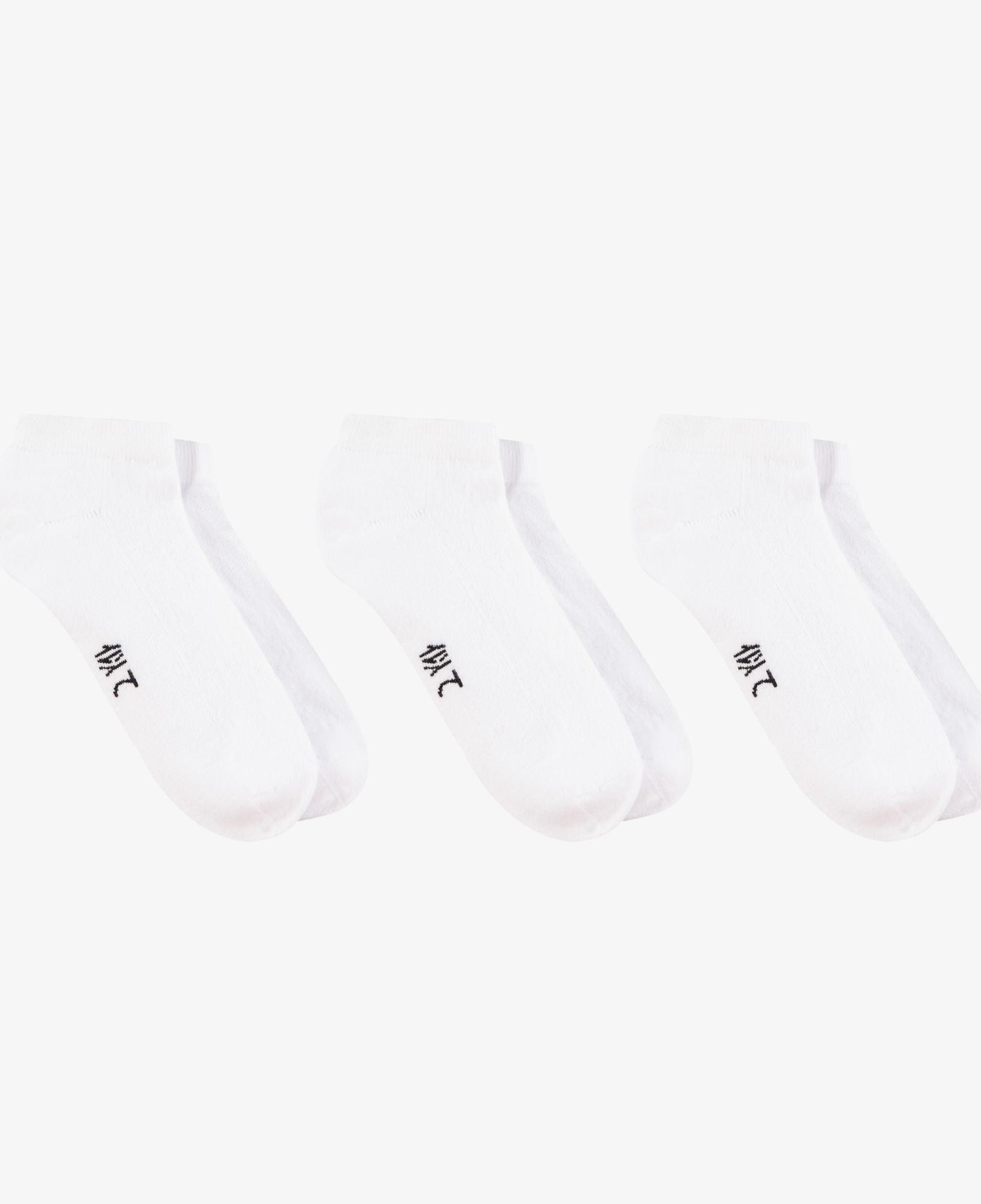 UNITED4 Classic Unisex Beyaz Çorap