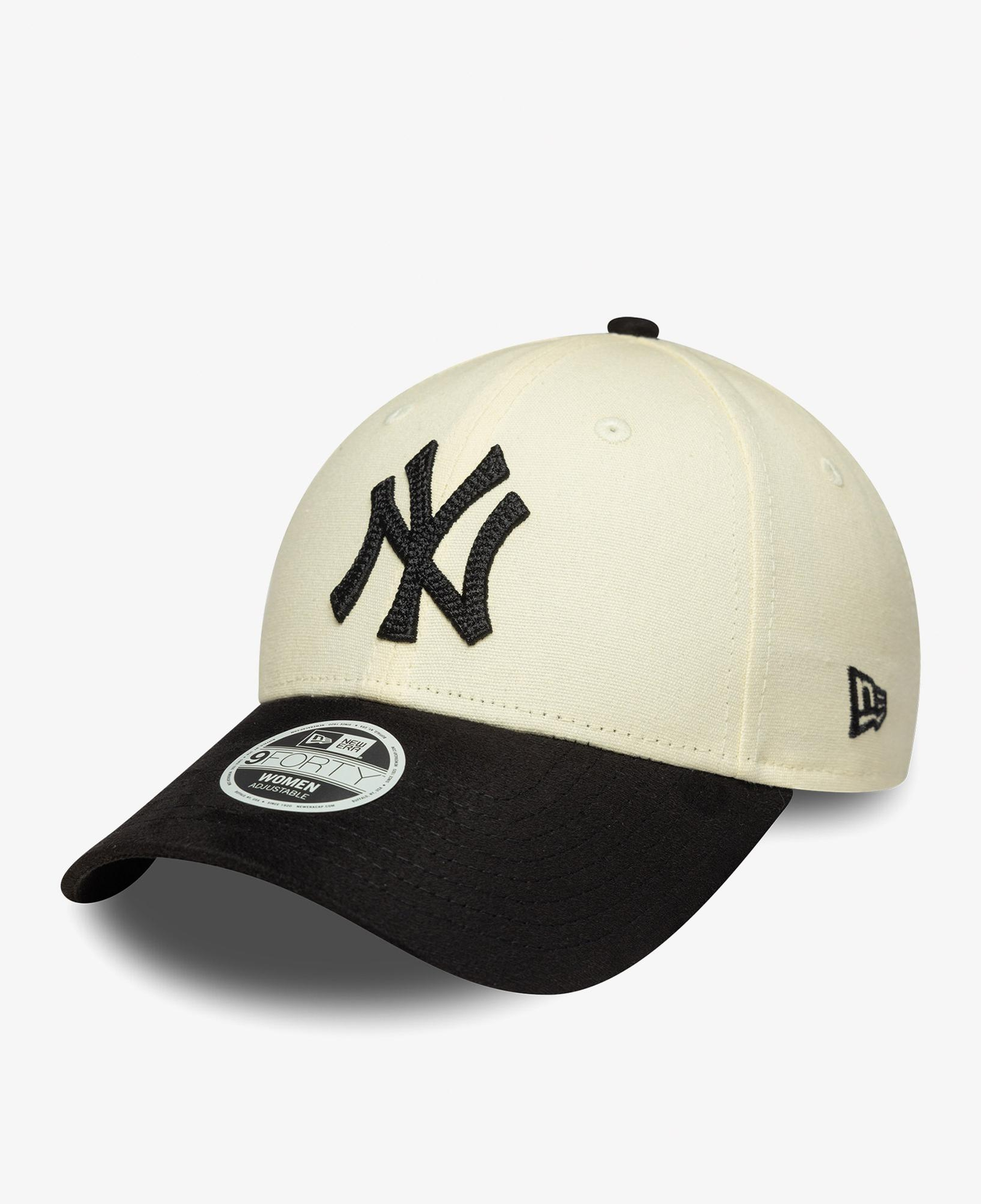 New Era New York Yankees MLB Suni Süet 9FORTY Unisex Bej Şapka