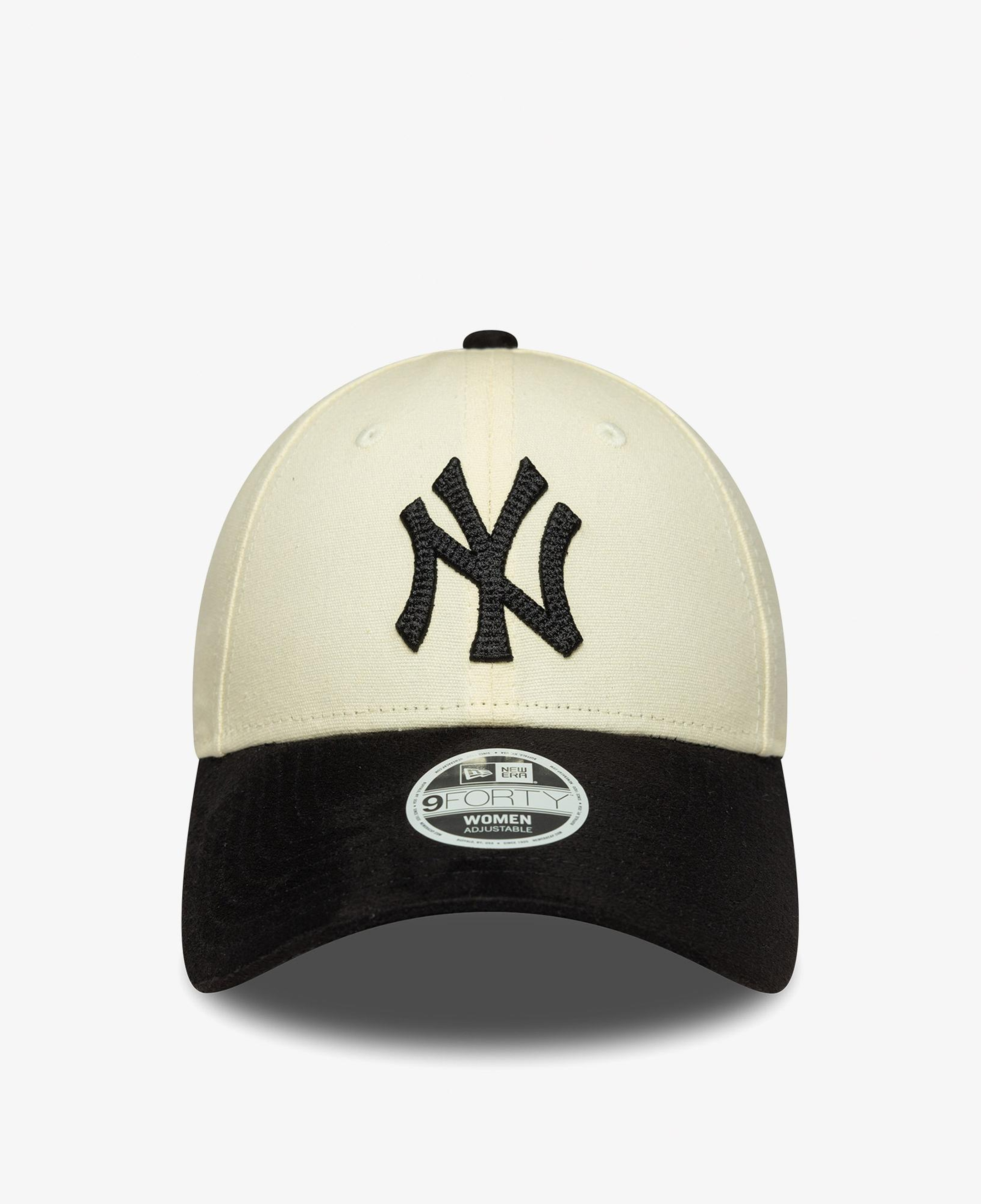 New Era New York Yankees MLB Suni Süet 9FORTY Unisex Bej Şapka