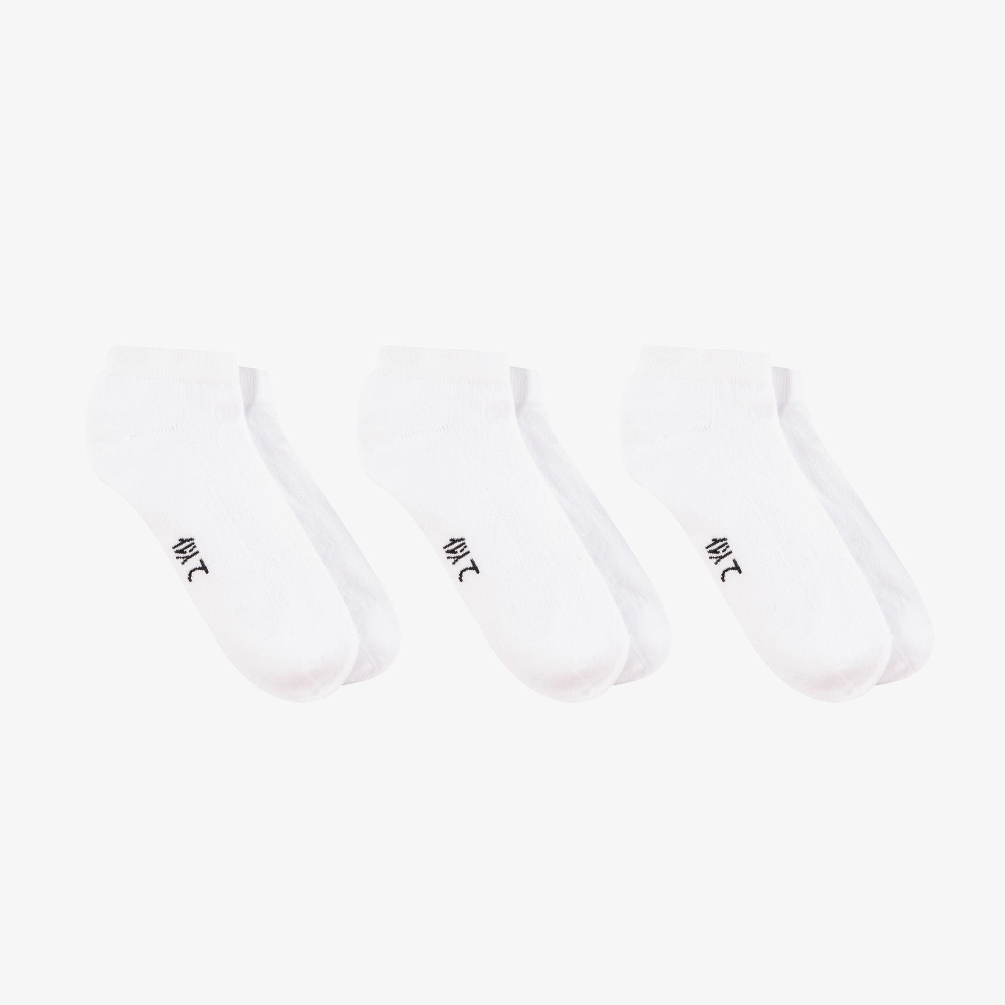 UNITED4 Classic Unisex Beyaz Çorap