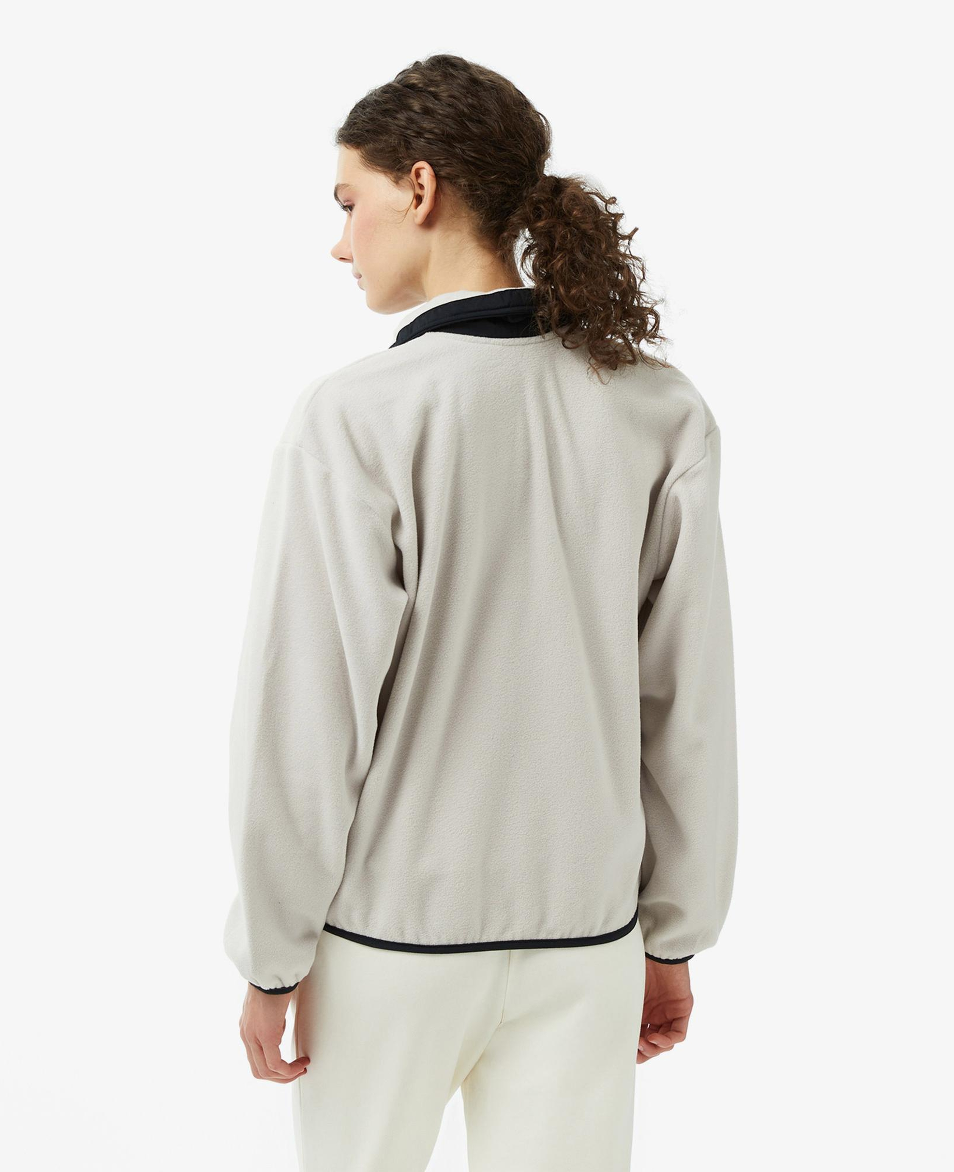 Columbia Sequoia Grove Full Zip Fleece Kadın Krem Outdoor Sweatshirt