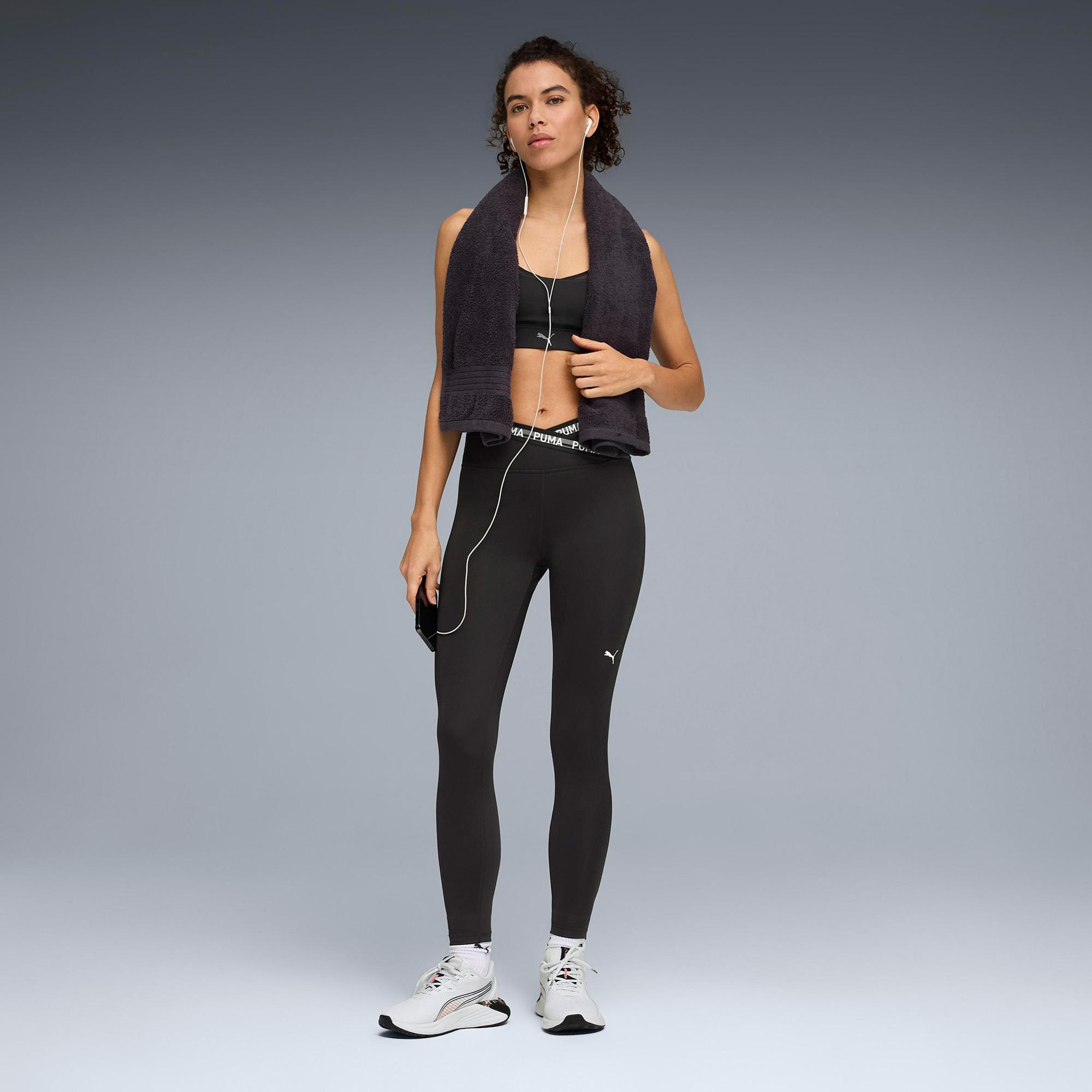 Puma Strong Cf H7/8 Kadın Siyah Antrenman Tayt