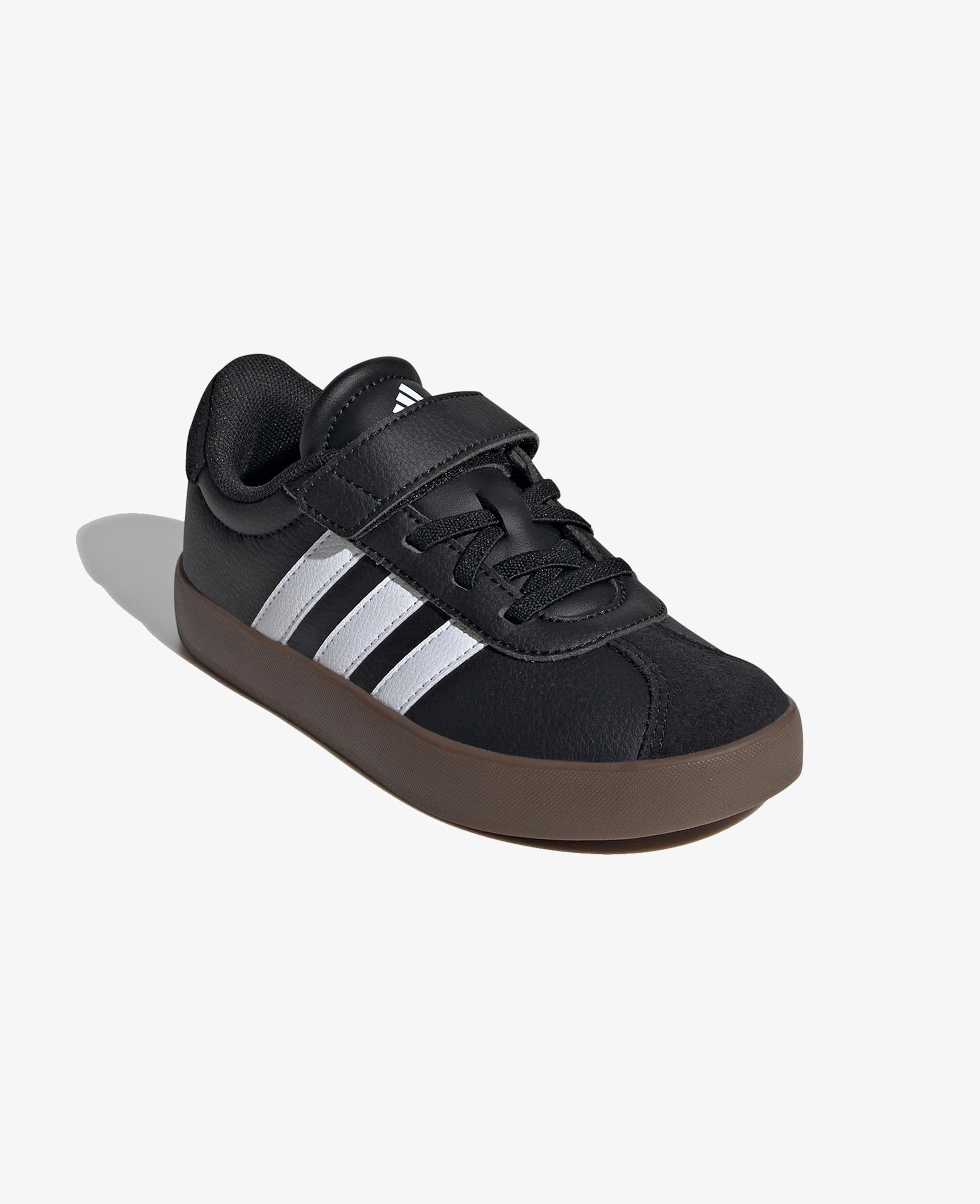 adidas VL Court 3.0 Skateboarding Çocuk Siyah Spor Ayakkabı