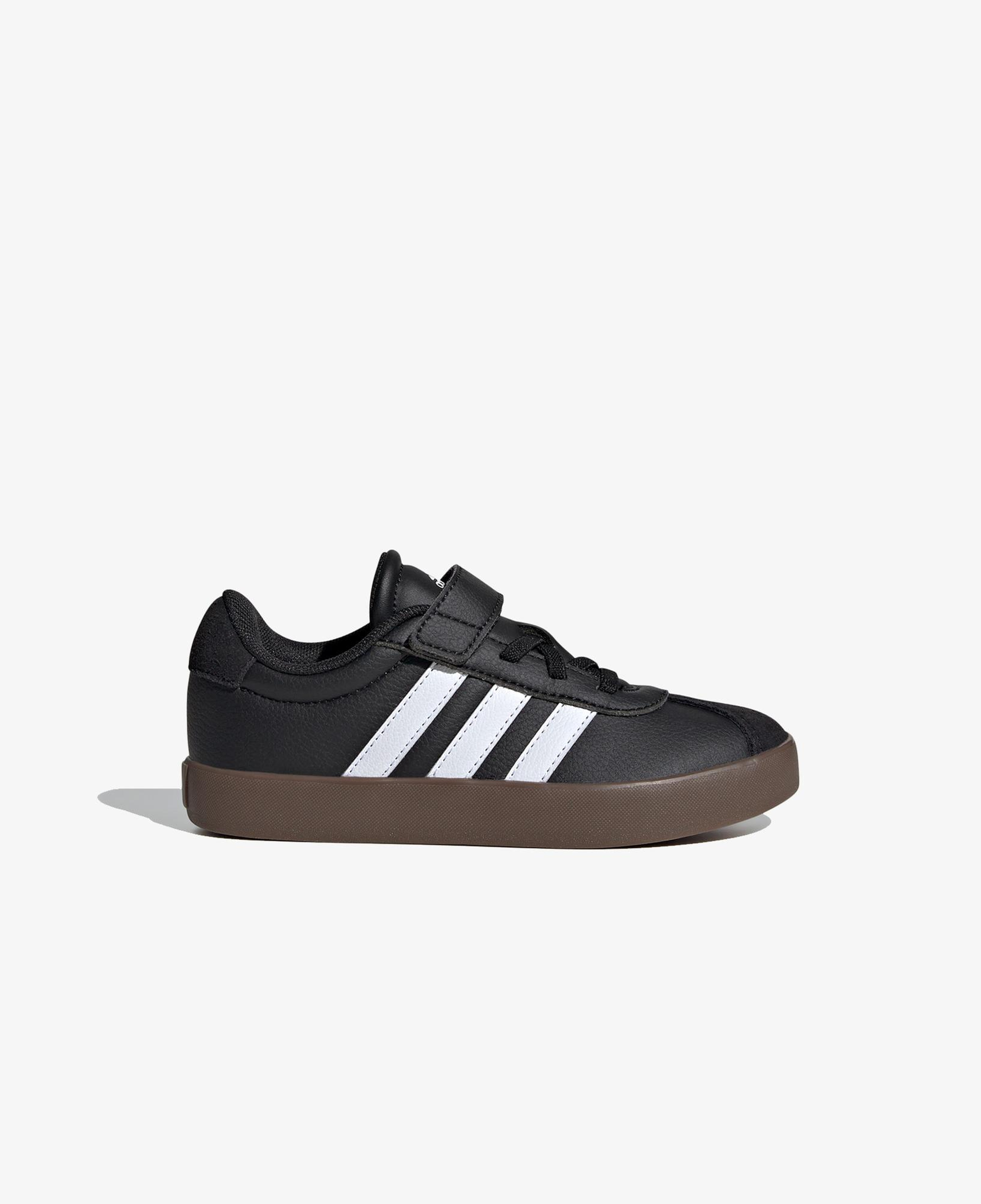 adidas VL Court 3.0 Skateboarding Çocuk Siyah Spor Ayakkabı