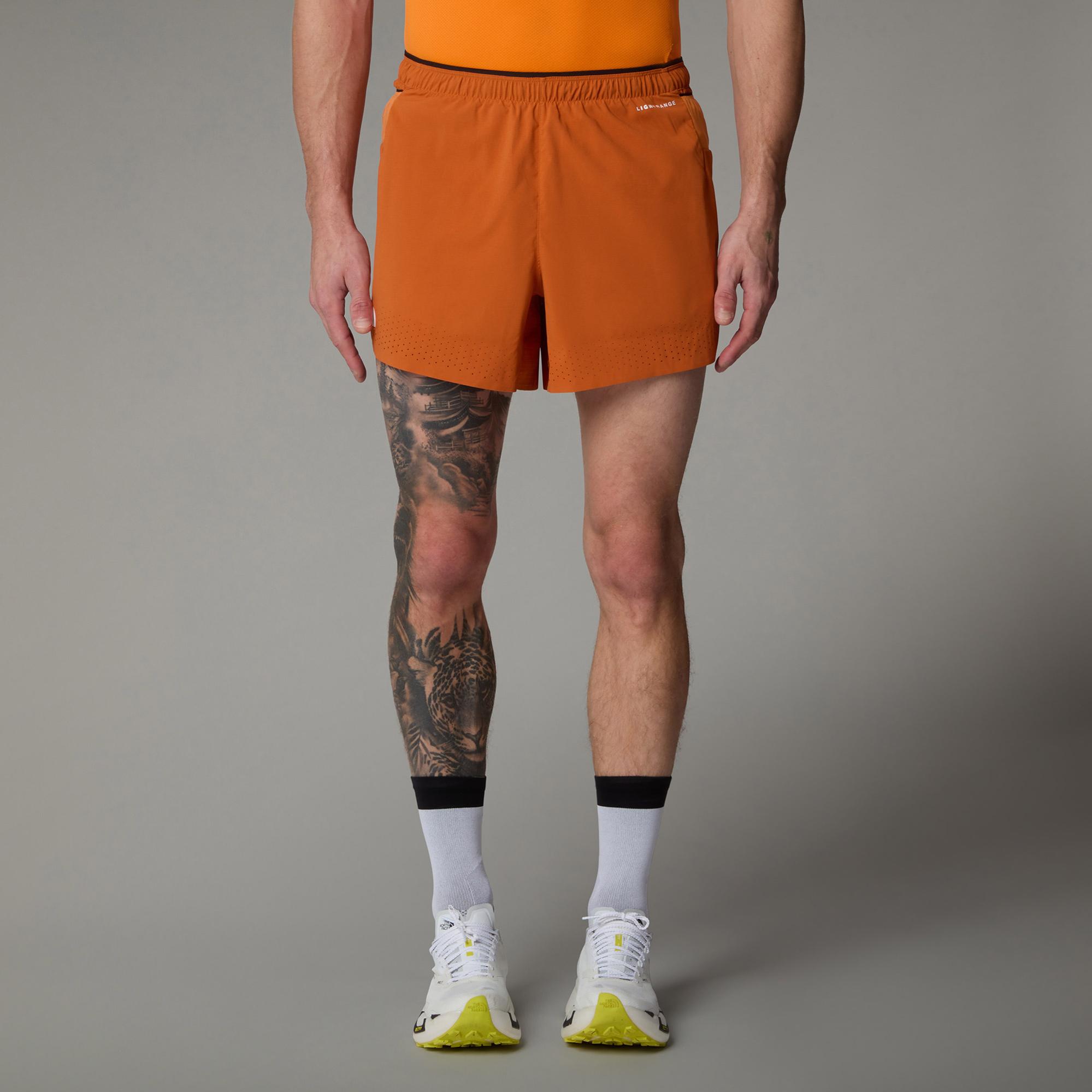 The North Face Summit Pacesetter 5in Erkek Turuncu Koşu Şortu