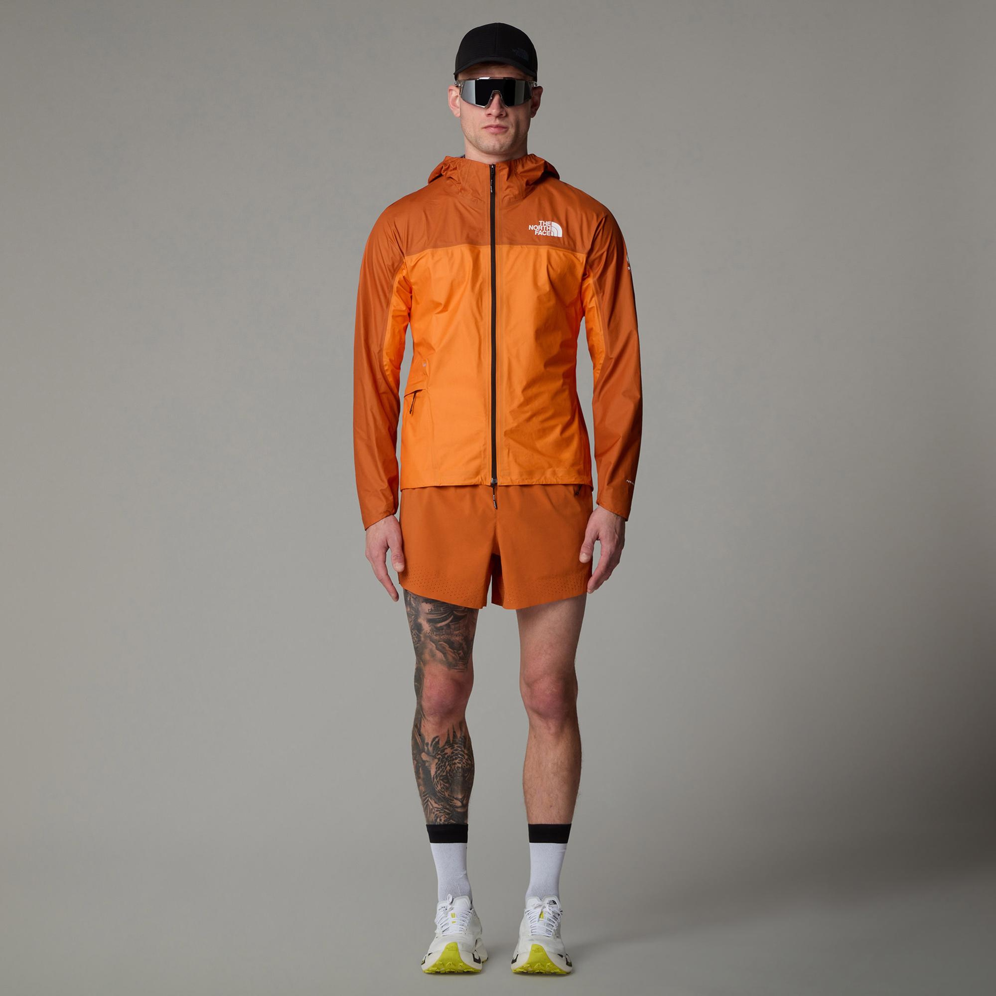 The North Face Summit Pacesetter 5in Erkek Turuncu Koşu Şortu