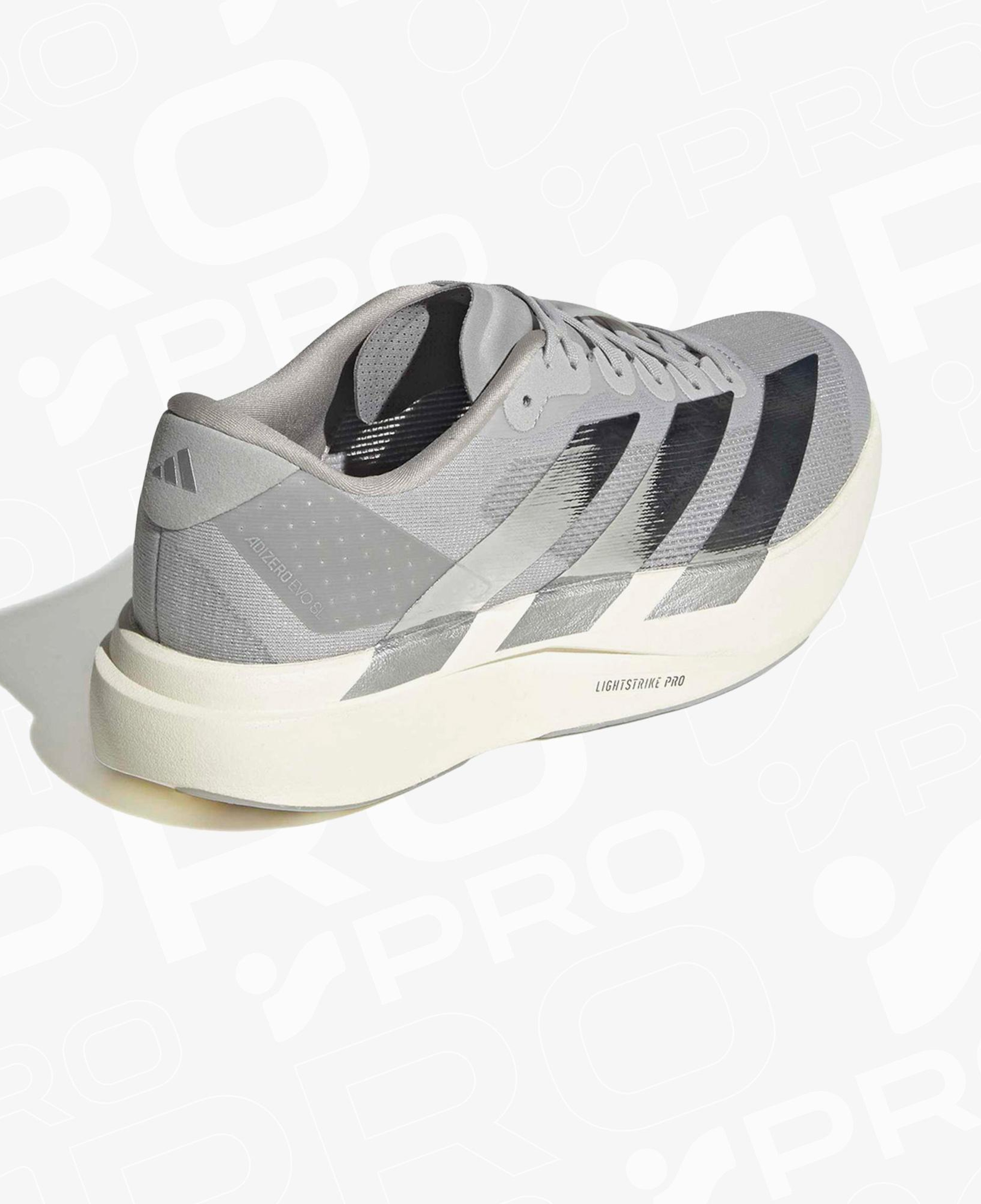 adidas Adizero Evo Sl Erkek Gri Koşu Ayakkabısı