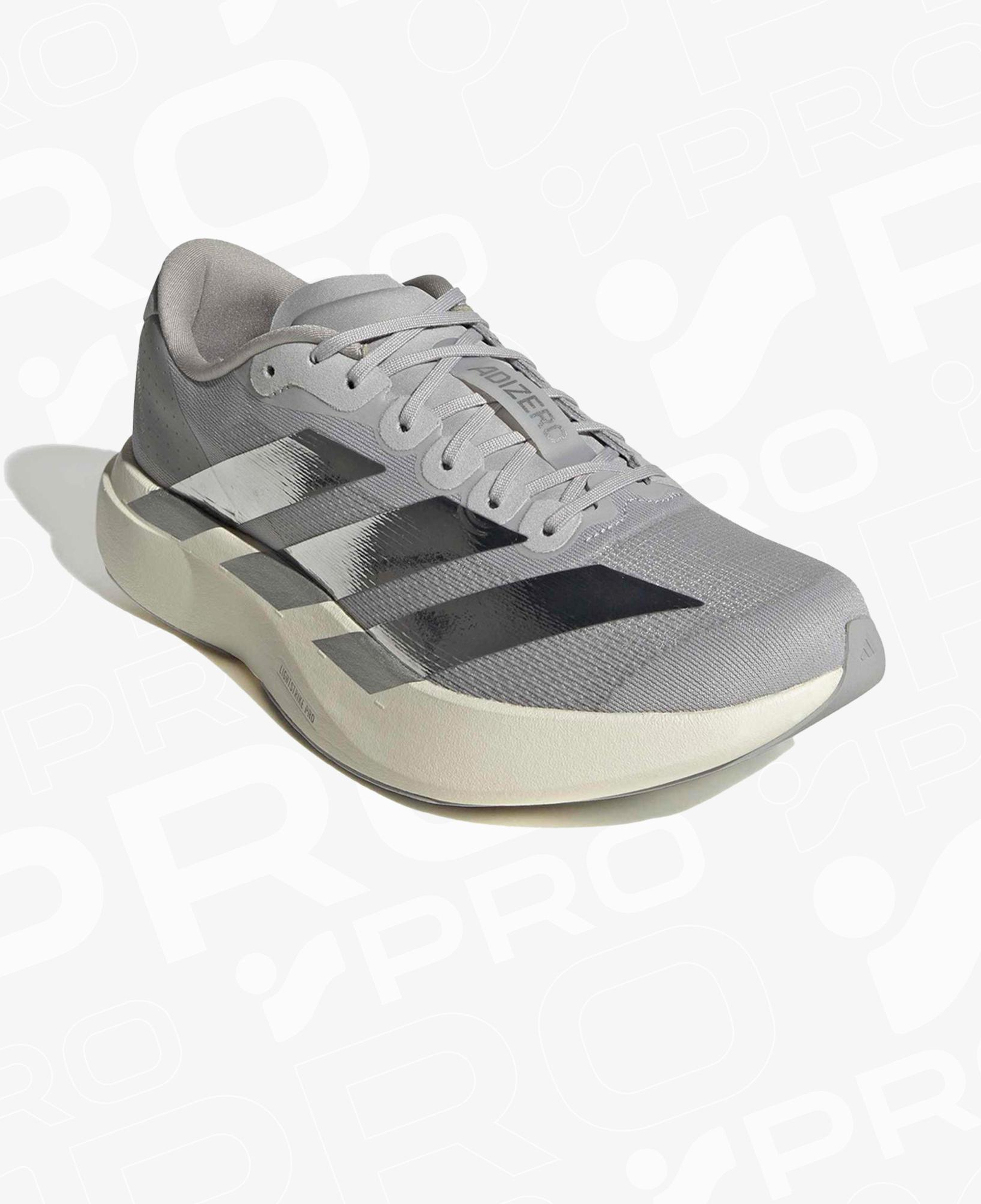 adidas Adizero Evo Sl Erkek Gri Koşu Ayakkabısı