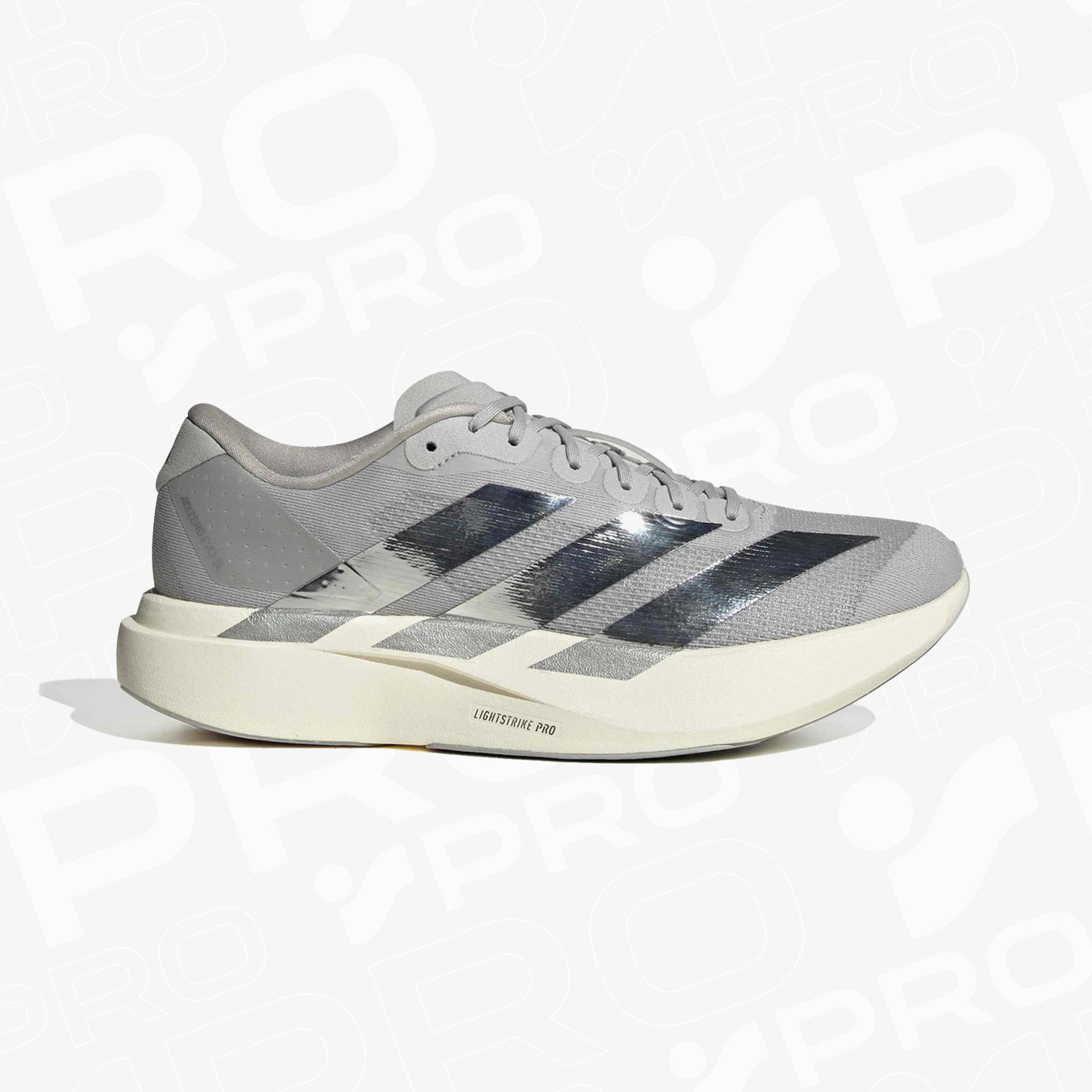 adidas Adizero Evo Sl Erkek Gri Koşu Ayakkabısı