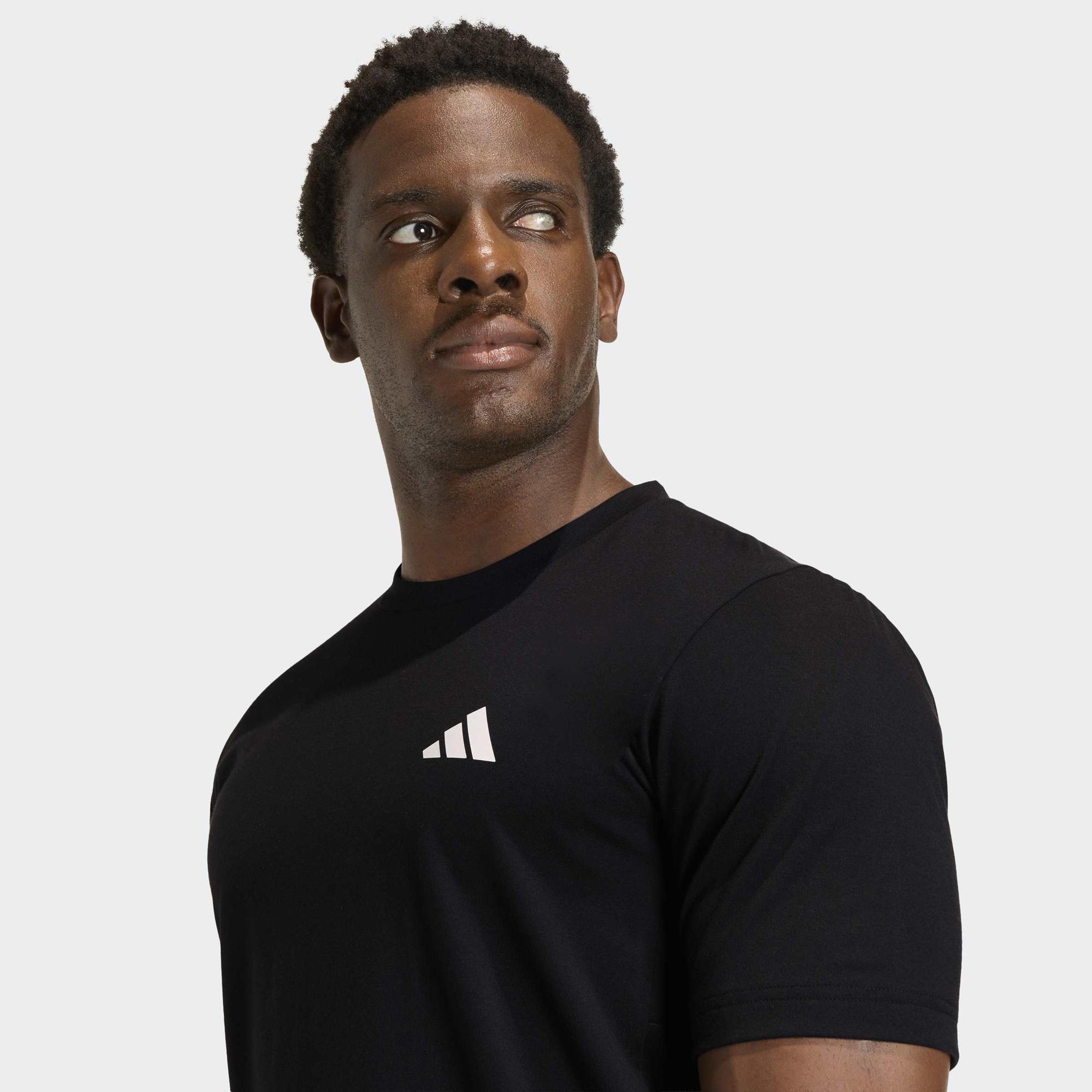 adidas Workout Essentials Feelready Erkek Siyah Antrenman T-Shirt