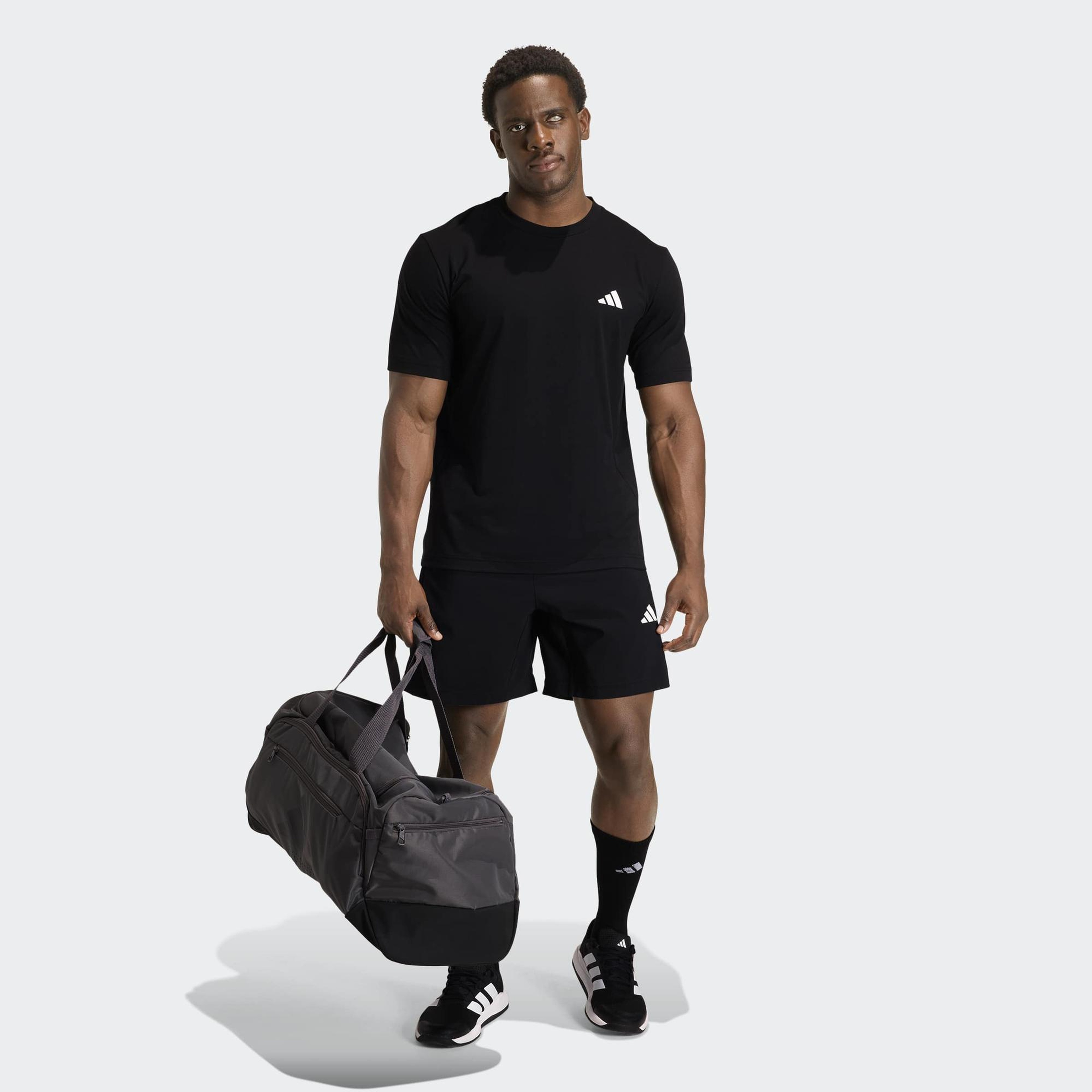 adidas Workout Essentials Feelready Erkek Siyah Antrenman T-Shirt