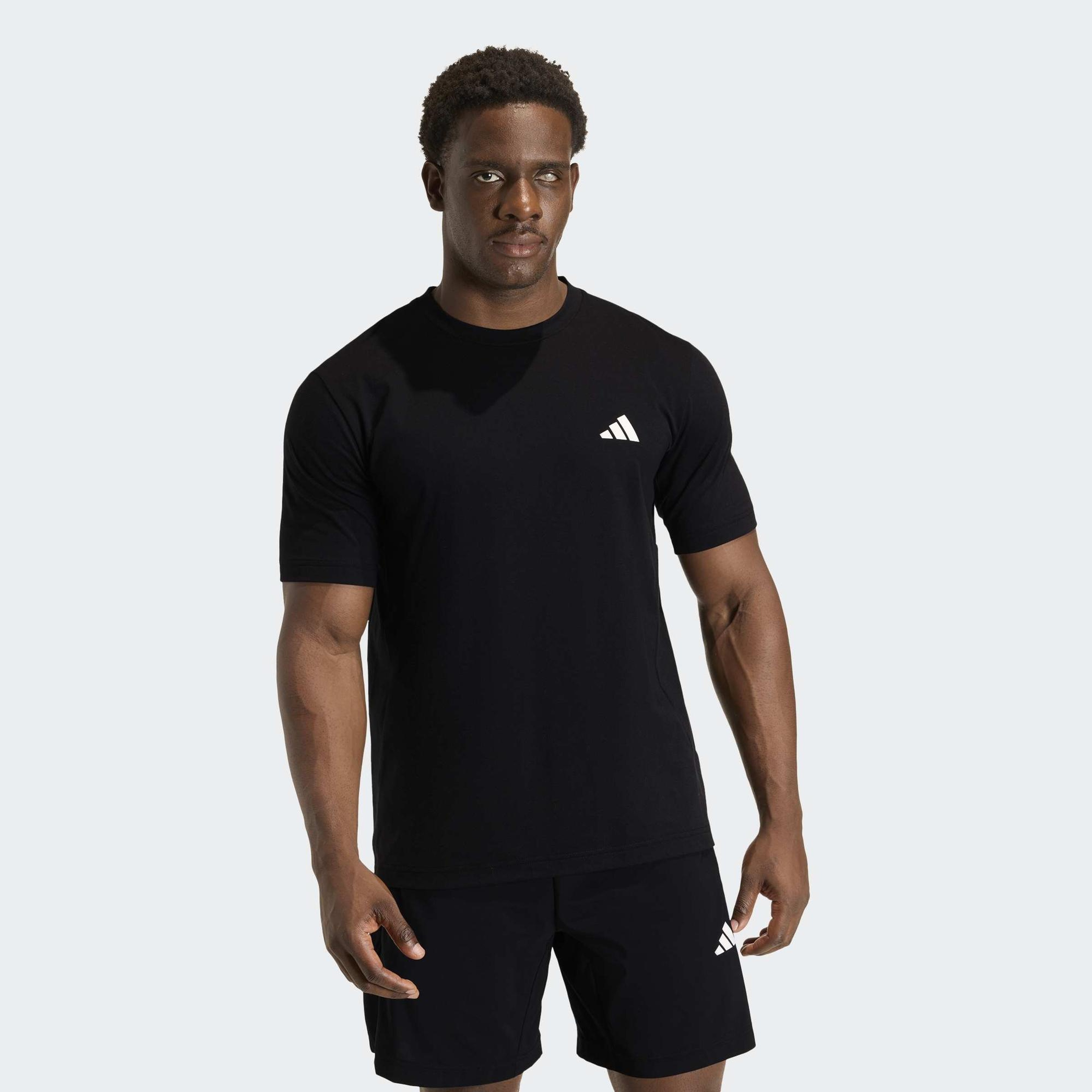 adidas Workout Essentials Feelready Erkek Siyah Antrenman T-Shirt