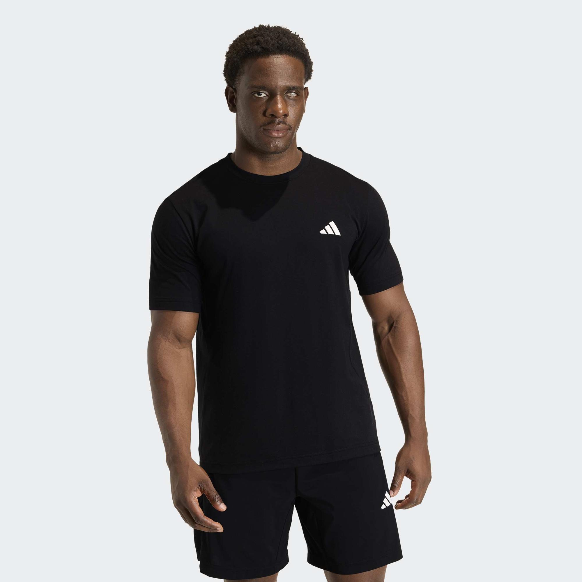 adidas Workout Essentials Feelready Erkek Siyah Antrenman T-Shirt