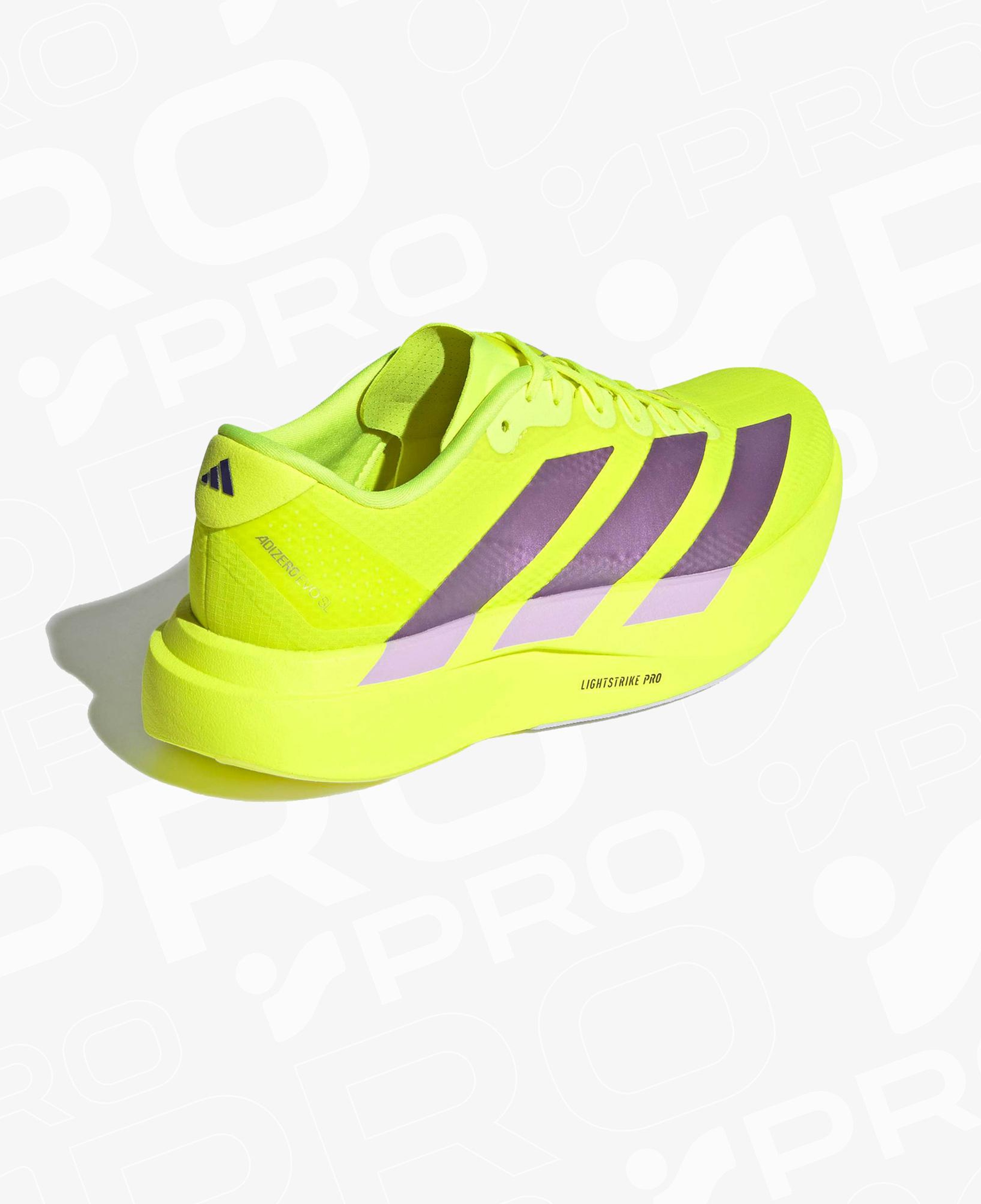 adidas Adizero Evo Sl Kadın Sarı Koşu Ayakkabısı