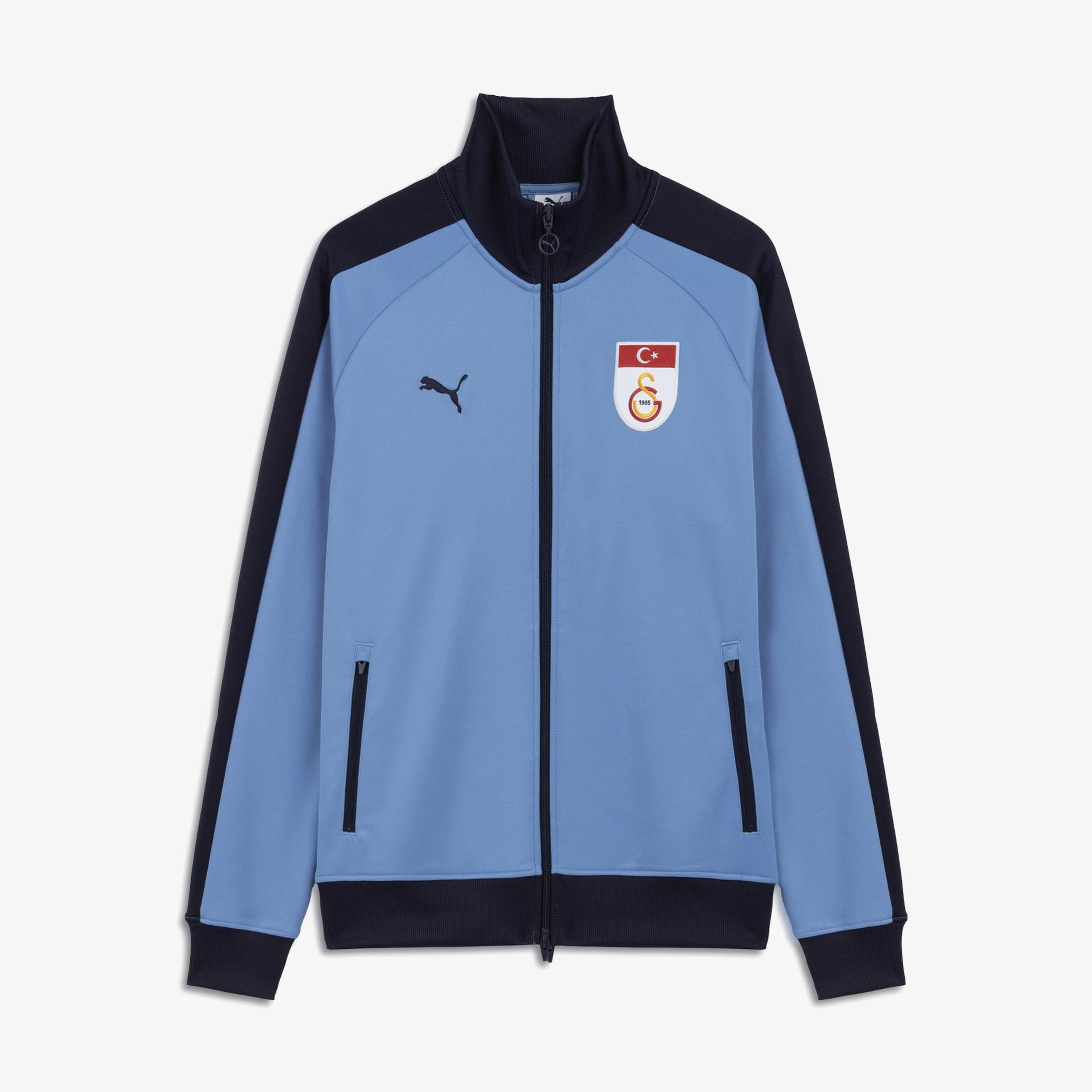 Puma Galatasaray S.K Retro Erkek Mavi Eşofman Üstü