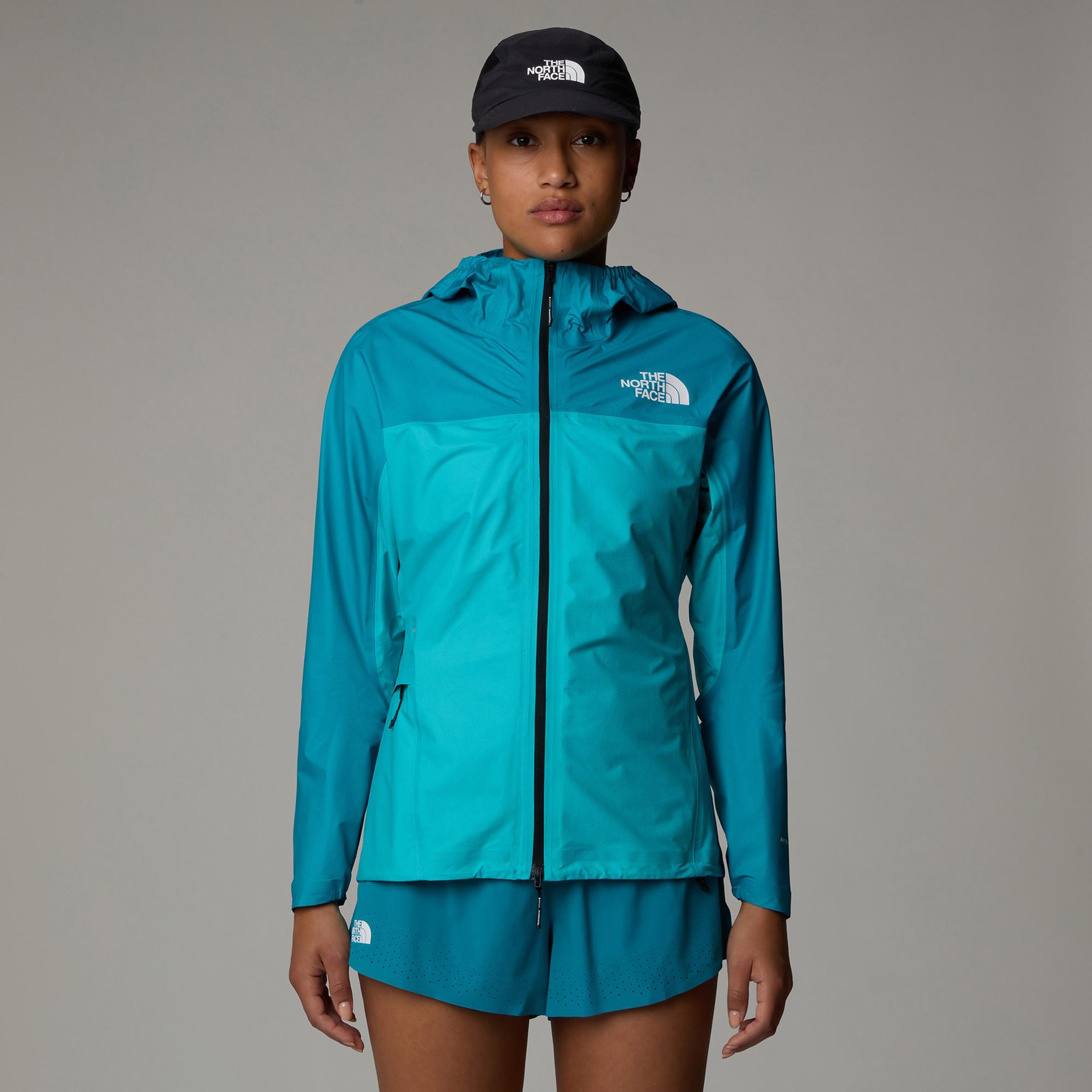 The North Face Summit Superior Futurelight Kadın Mavi Koşu Ceketi