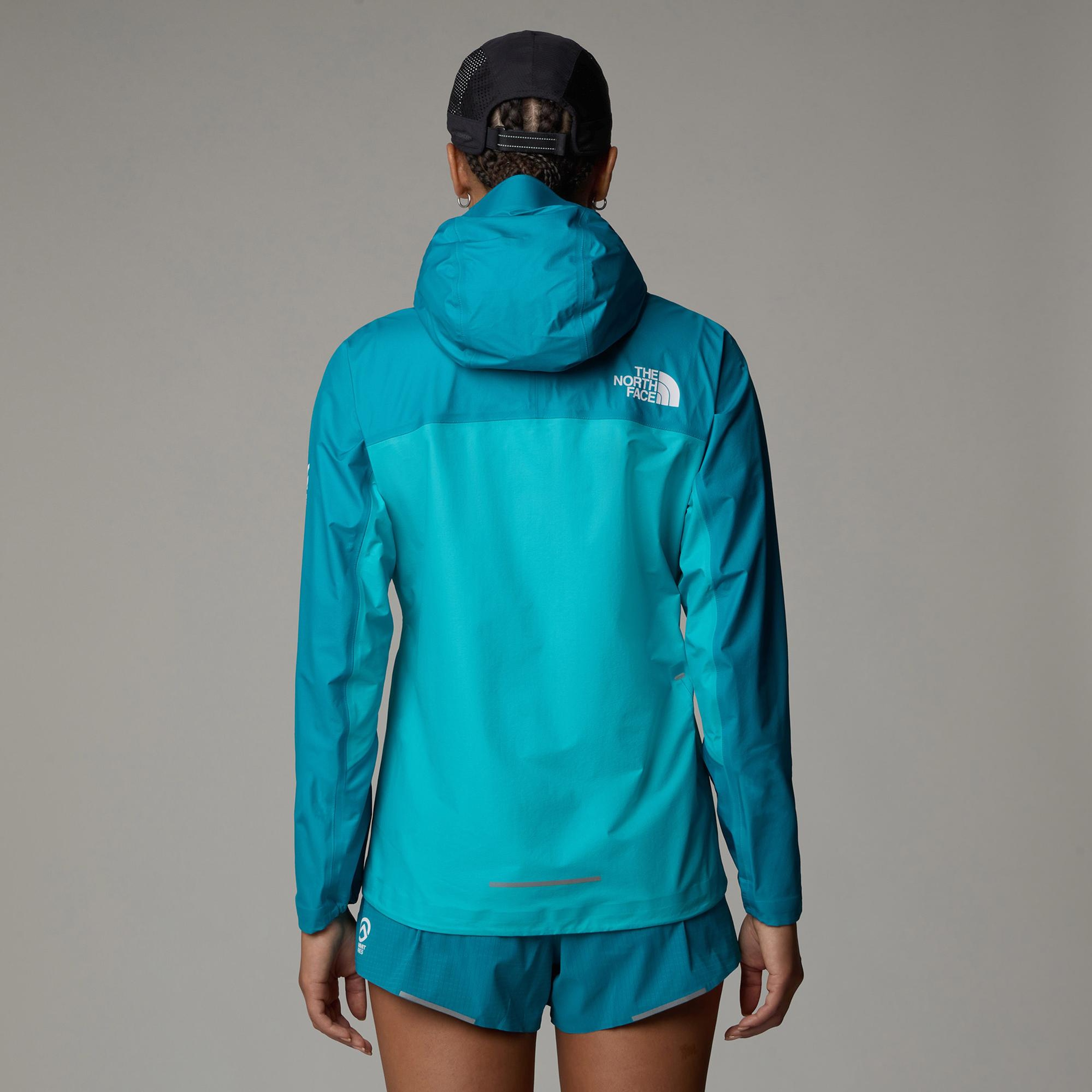 The North Face Summit Superior Futurelight Kadın Mavi Koşu Ceketi