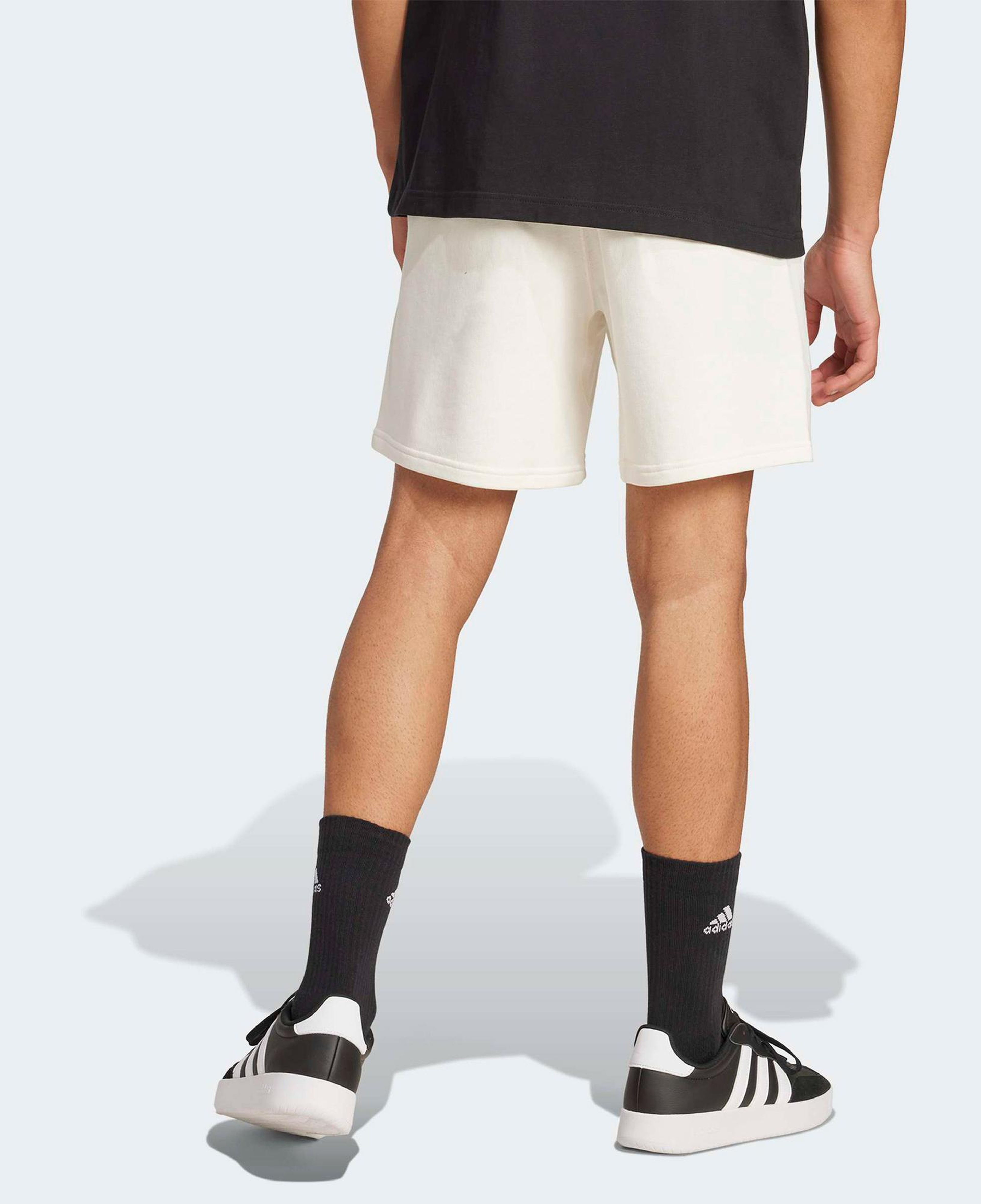 adidas All Szn French Terry Erkek Beyaz Antrenman Şortu