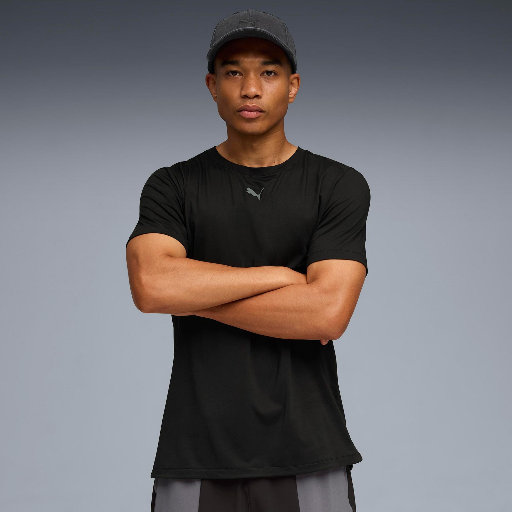 Puma Cloudspun Erkek Siyah Antrenman T-Shirt