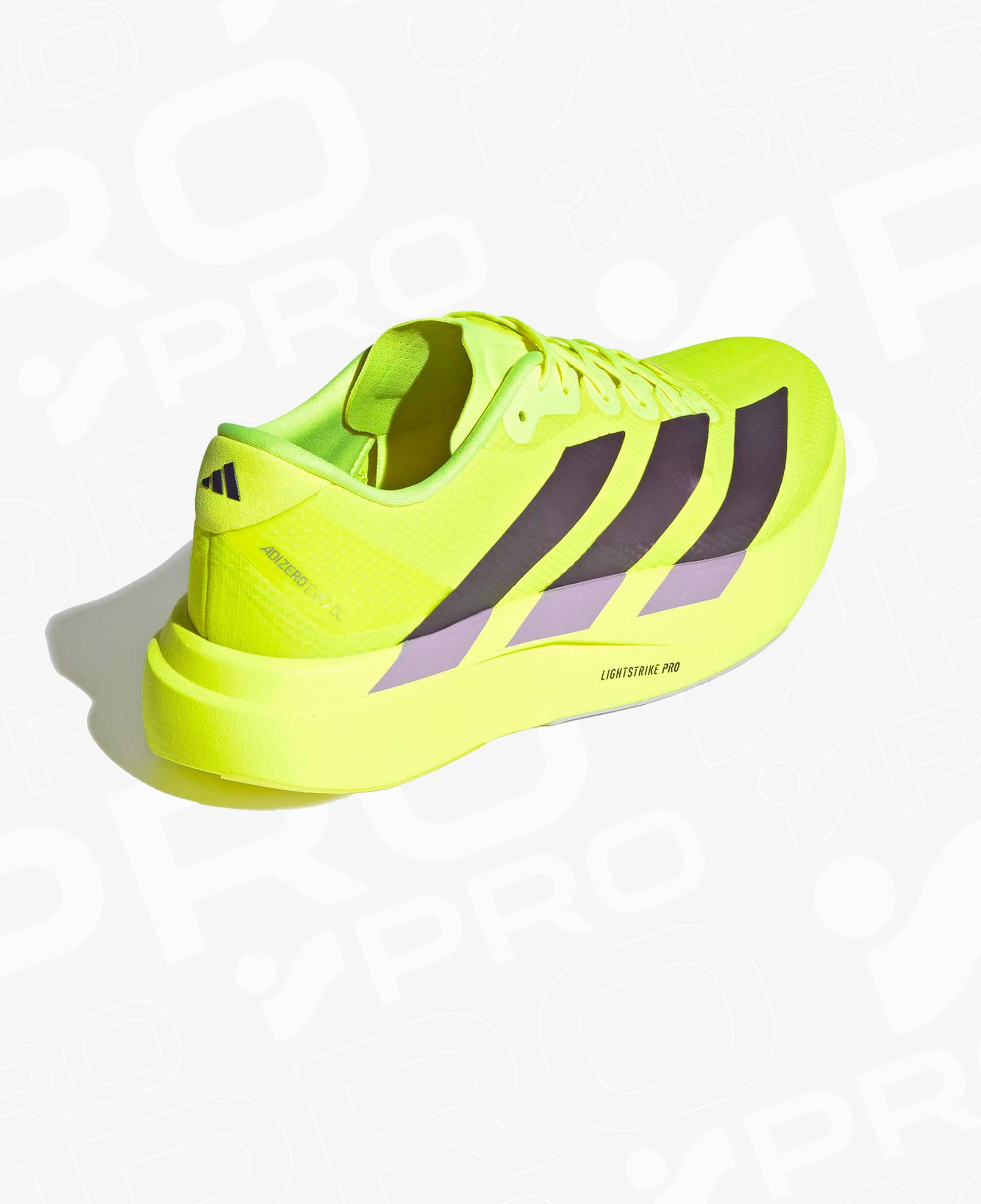 adidas Adizero Evo Sl Erkek Sarı Koşu Ayakkabısı