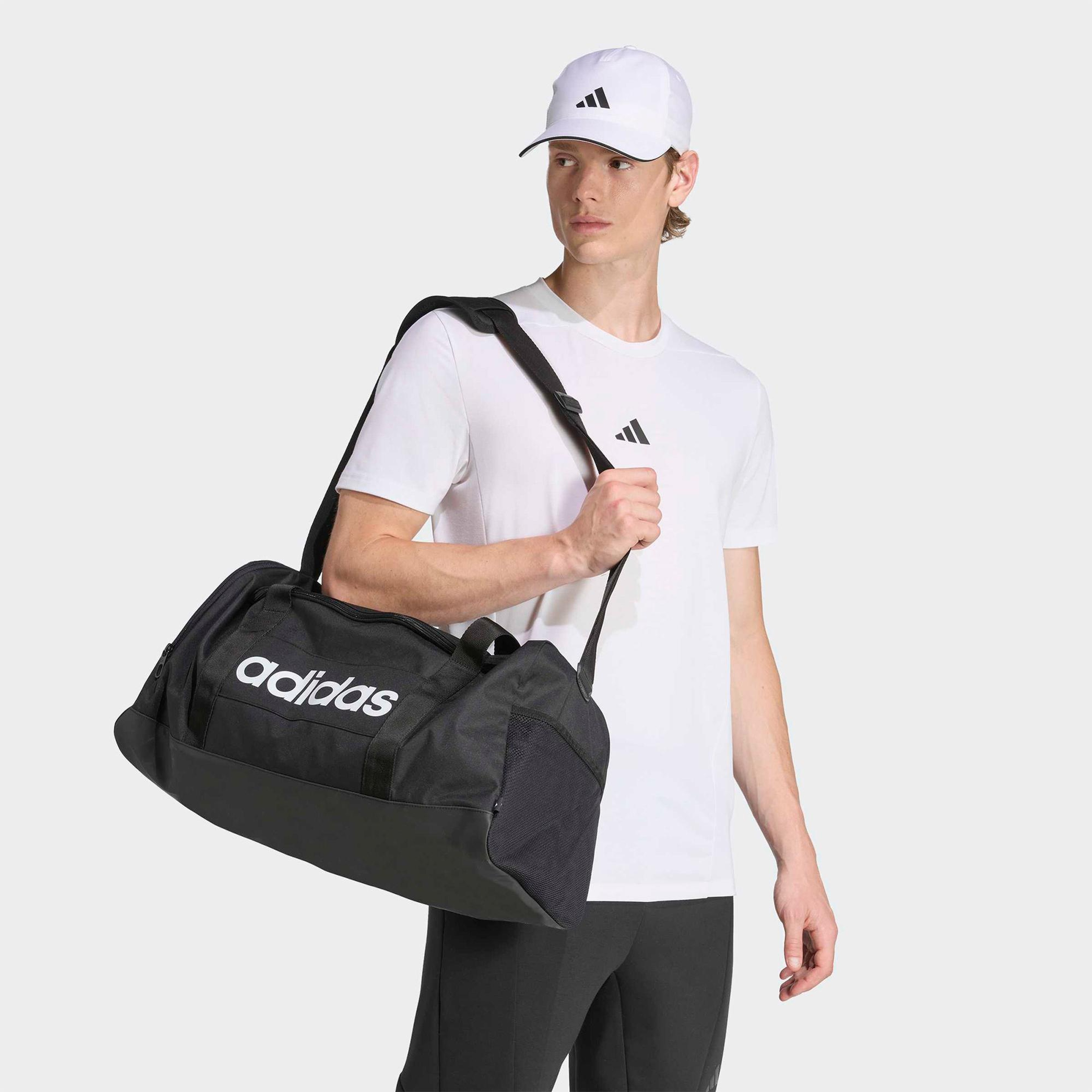 adidas Linear Duffel Orta Boy Unisex Siyah Spor Çanta