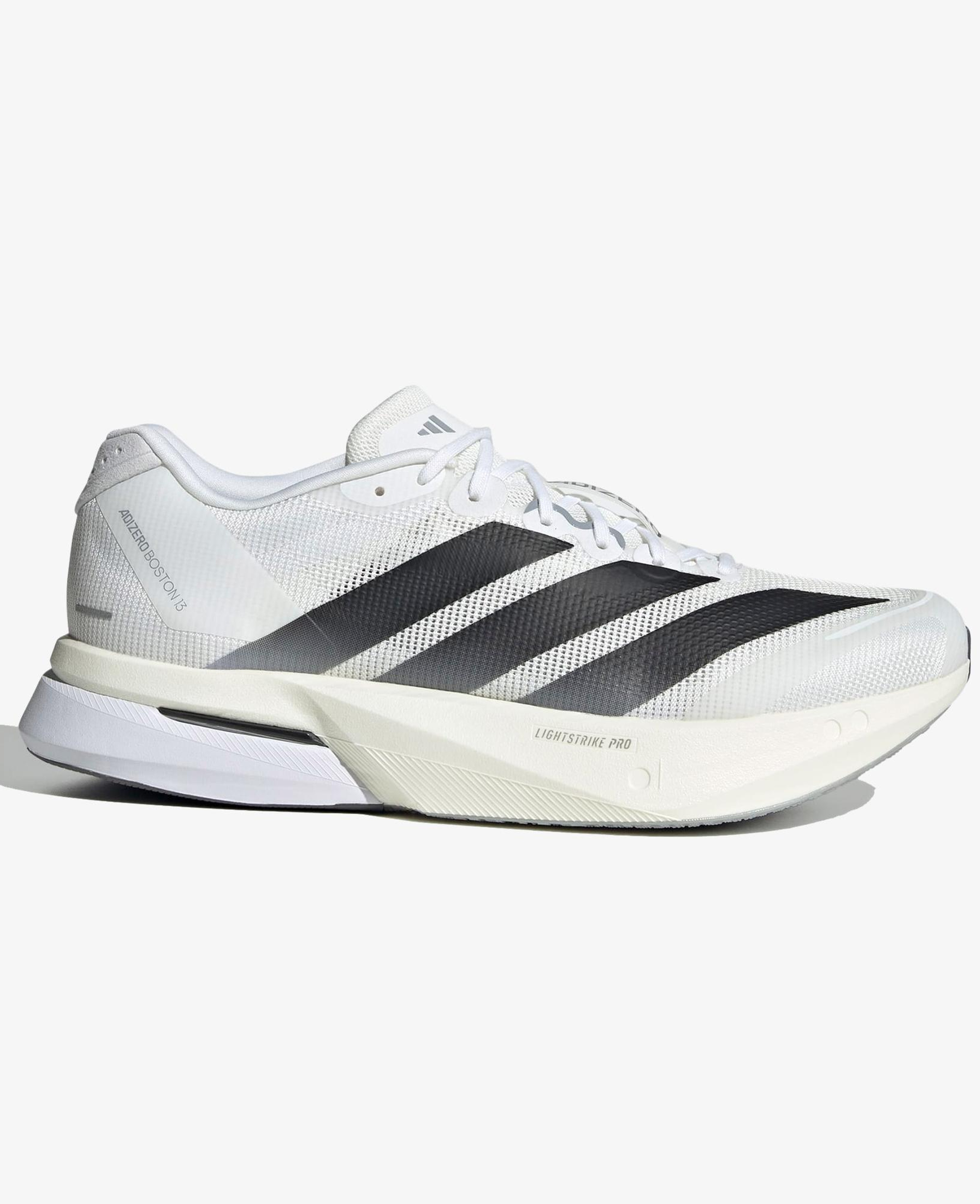 adidas Adizero Boston 13 Erkek Beyaz Koşu Ayakkabısı