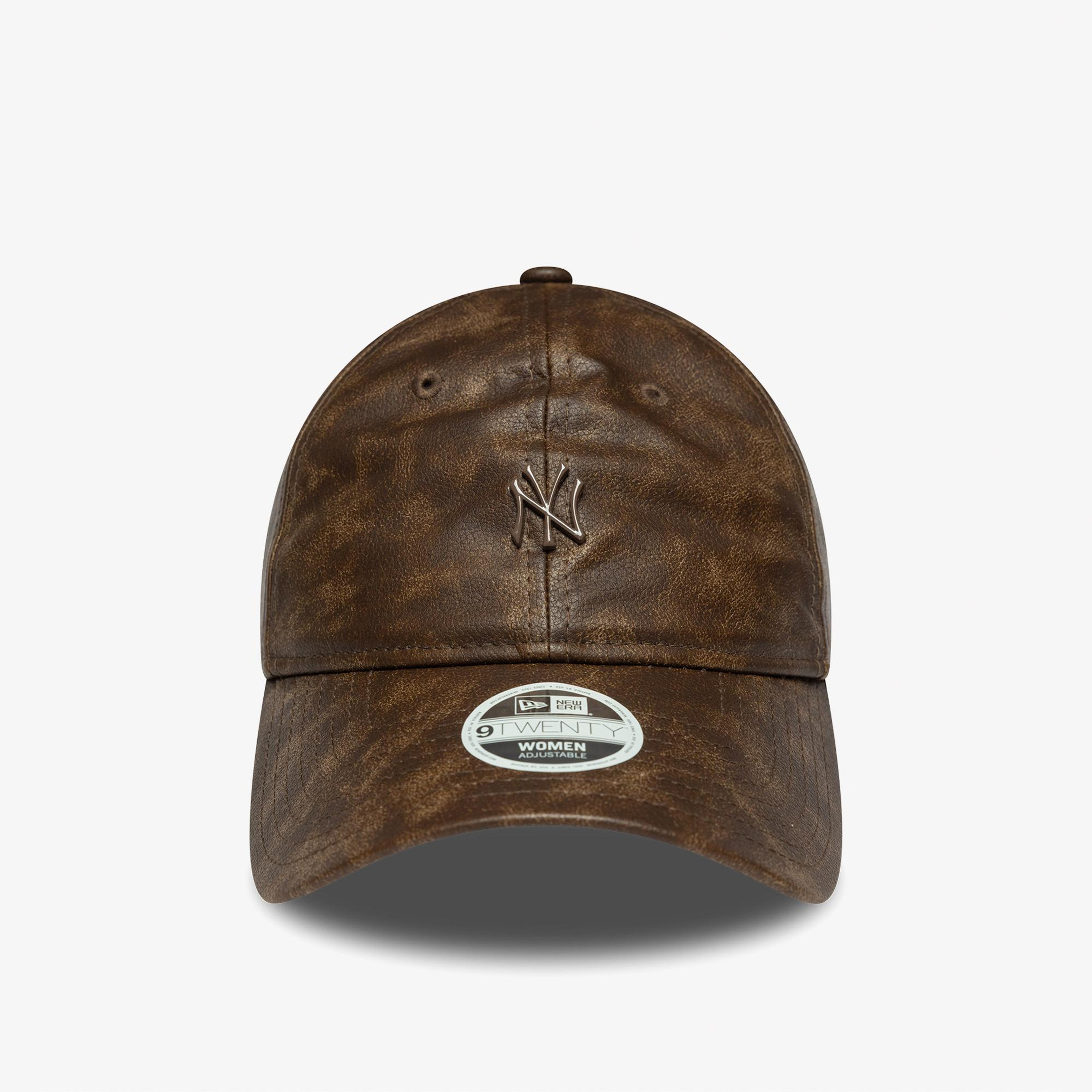 New Era Worn Pu 9Twenty Neyyan Unisex Kahverengi Şapka
