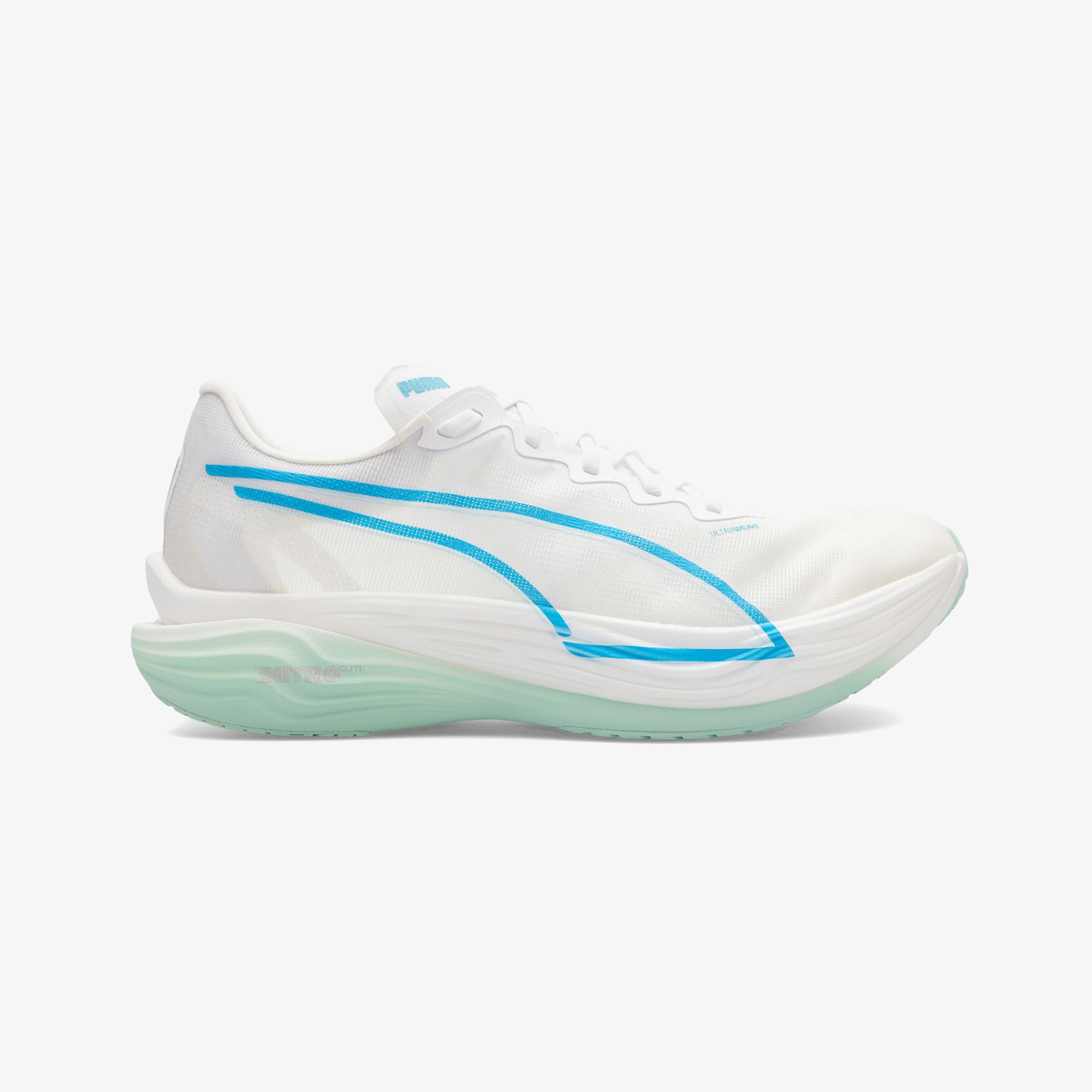 Puma Deviate Nitro Elite 3 Erkek Beyaz Koşu Ayakkabısı