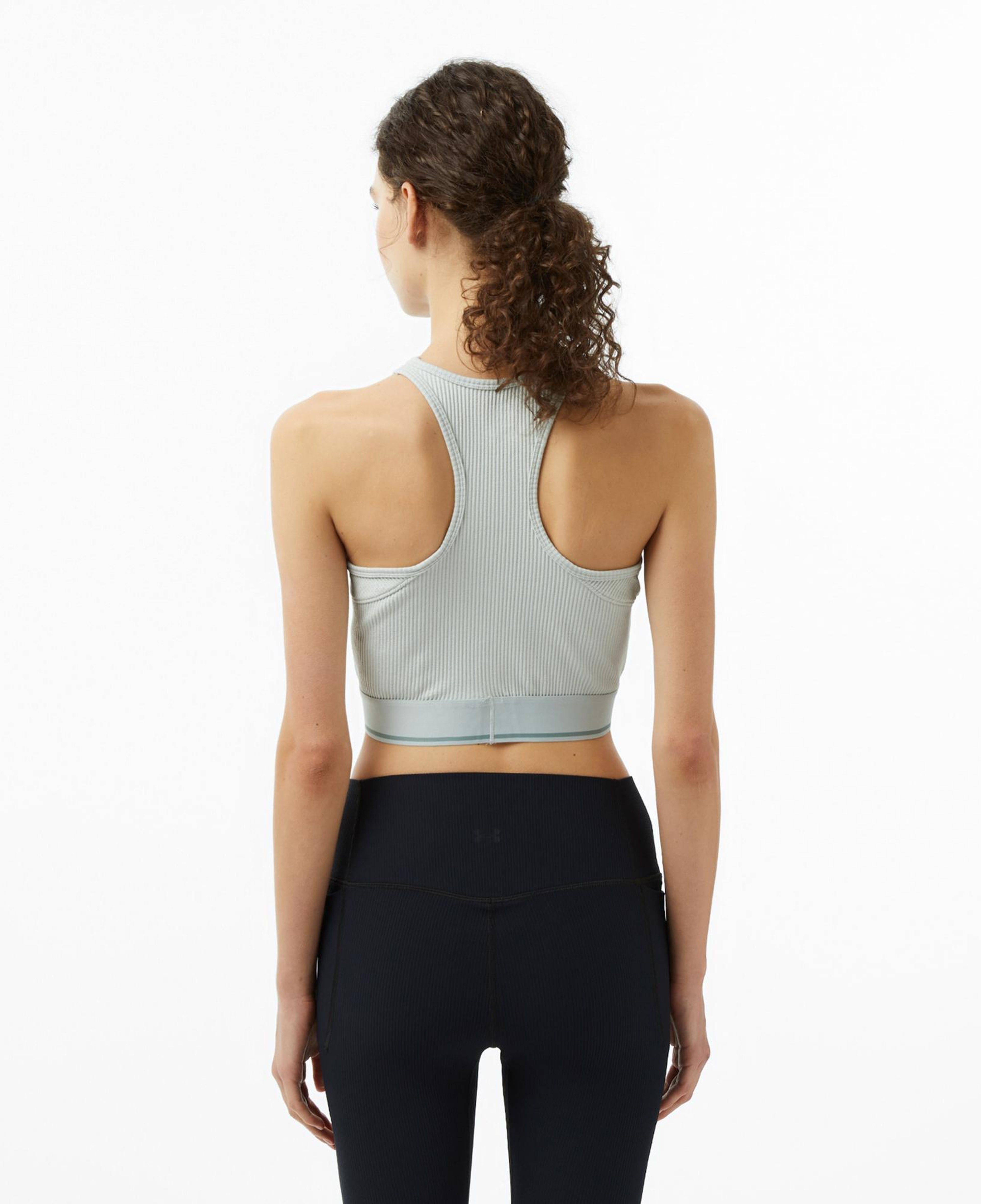 Under Armour Meridian Rib Antrenman Branded Kadın Yeşil Koşu Atlet