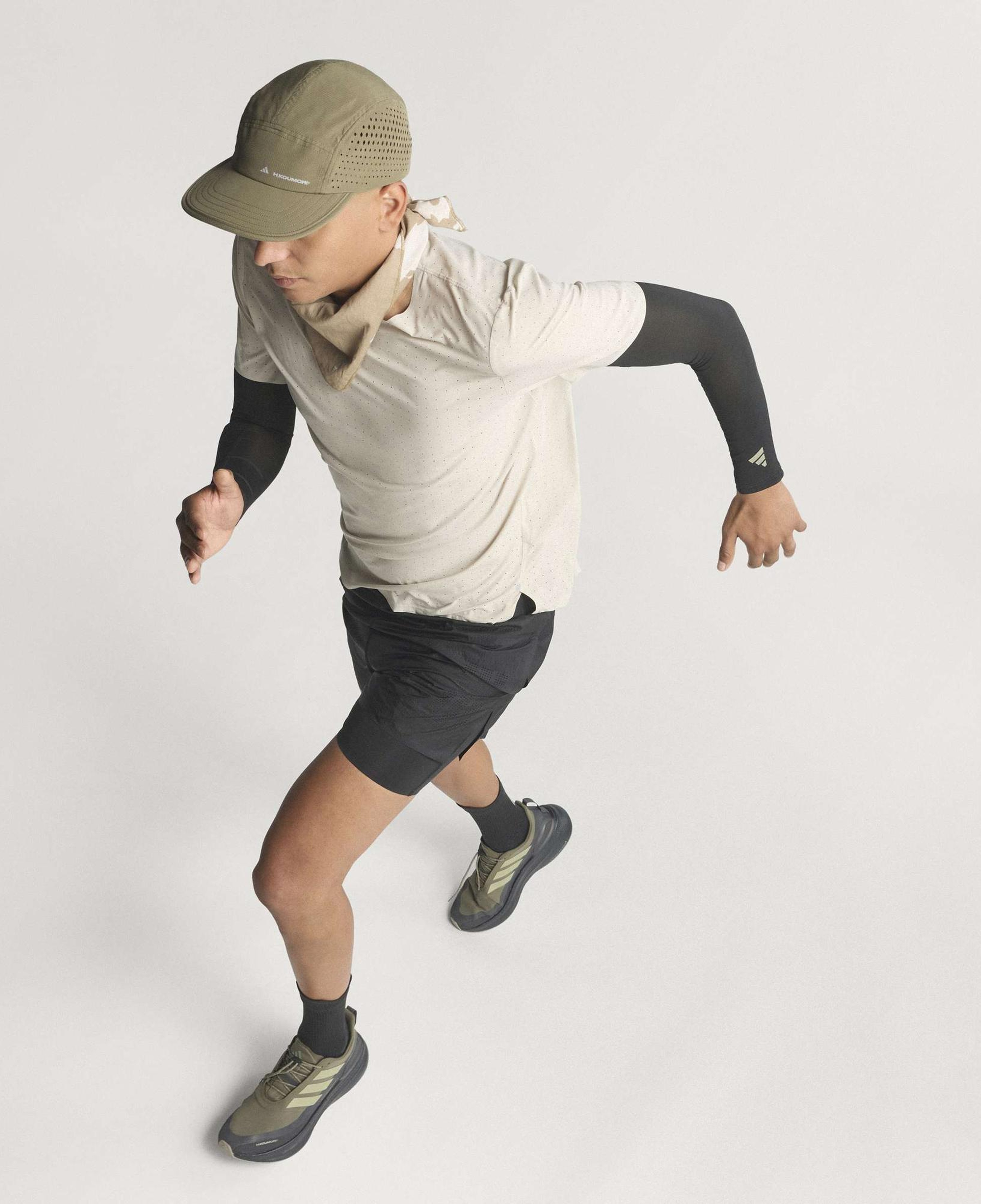 adidas Adi365 H.Koumori Erkek Bej Koşu T-Shirt