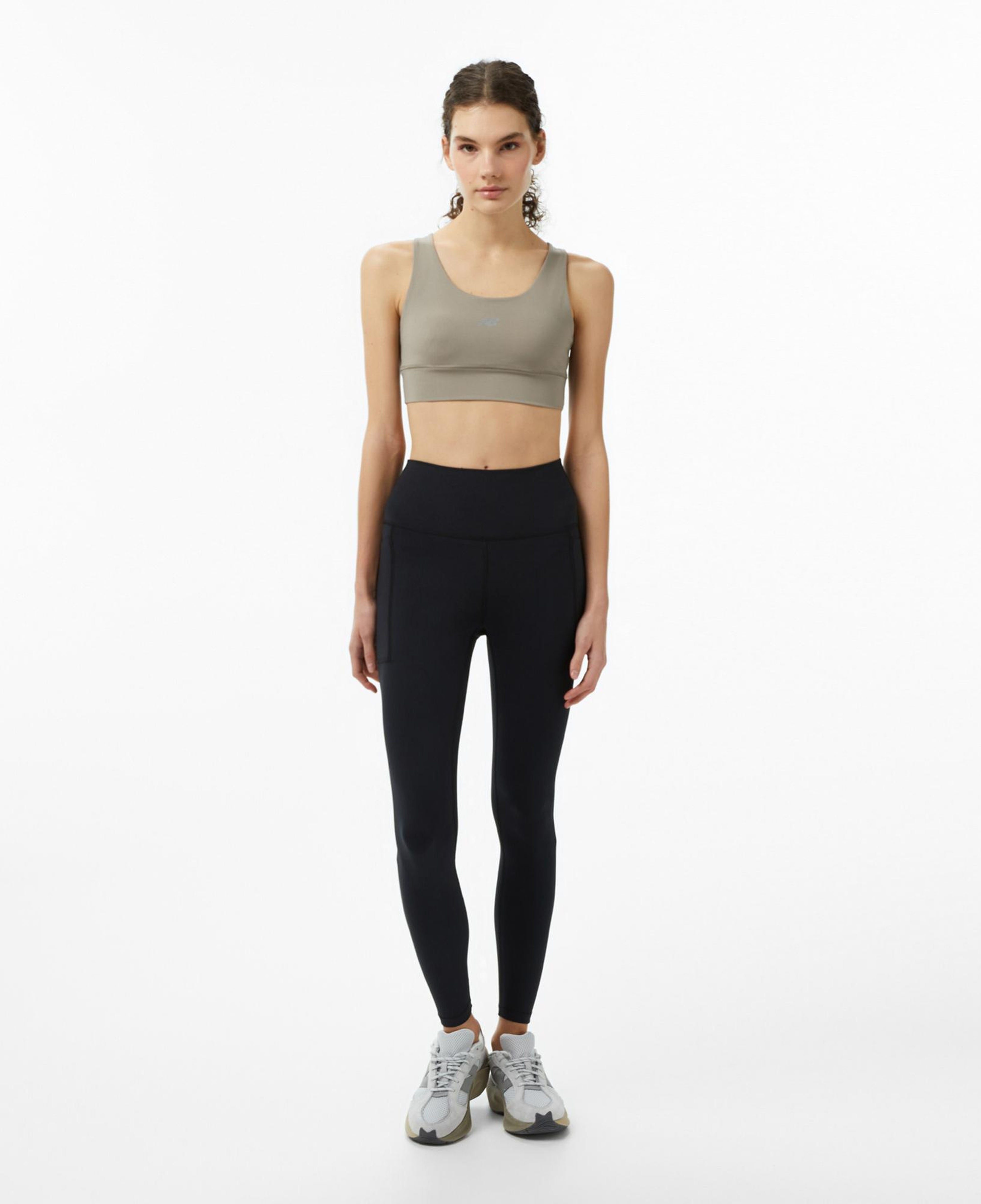 New Balance Classic Kadın Bej Koşu Bra