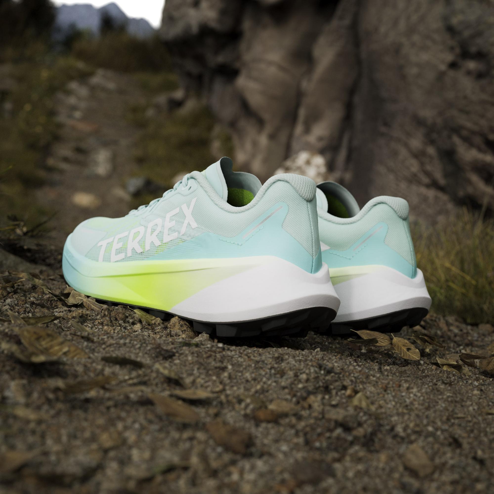 adidas Terrex Agravic 3 Kadın Mavi Koşu Ayakkabısı