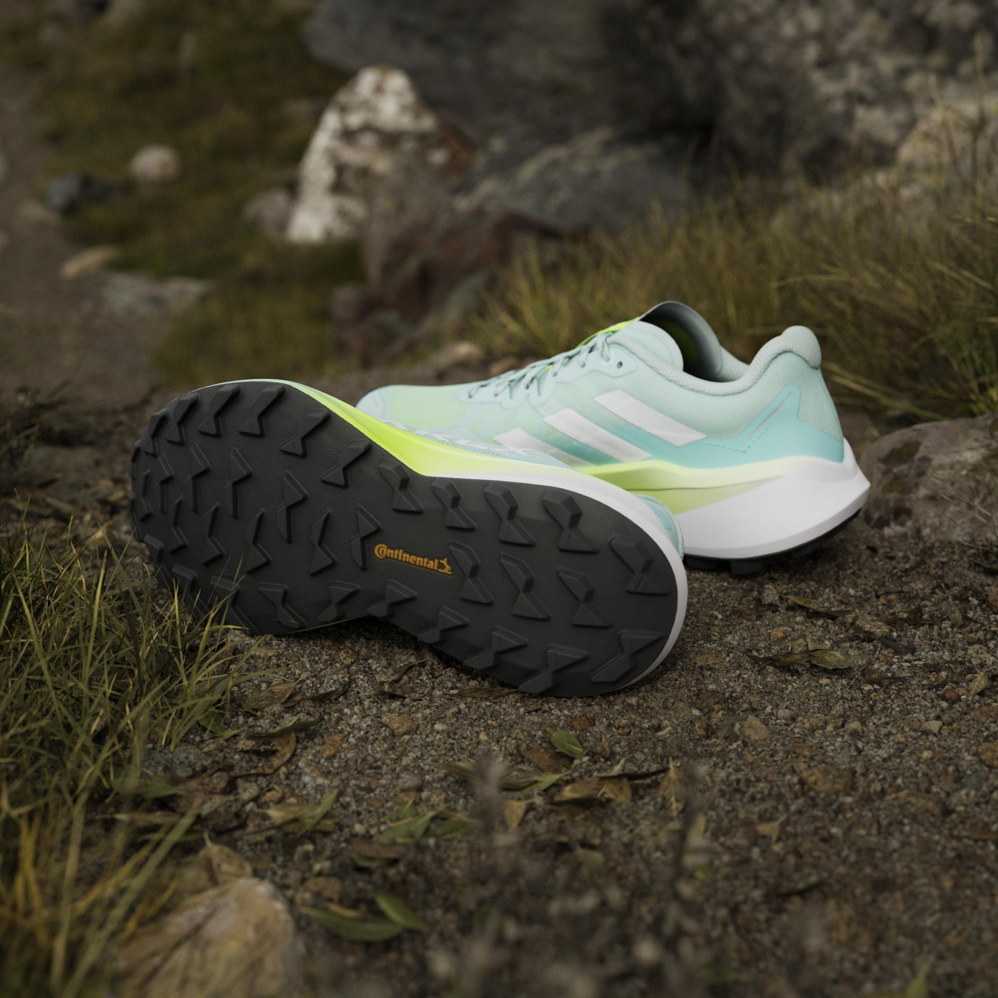 adidas Terrex Agravic 3 Kadın Mavi Koşu Ayakkabısı