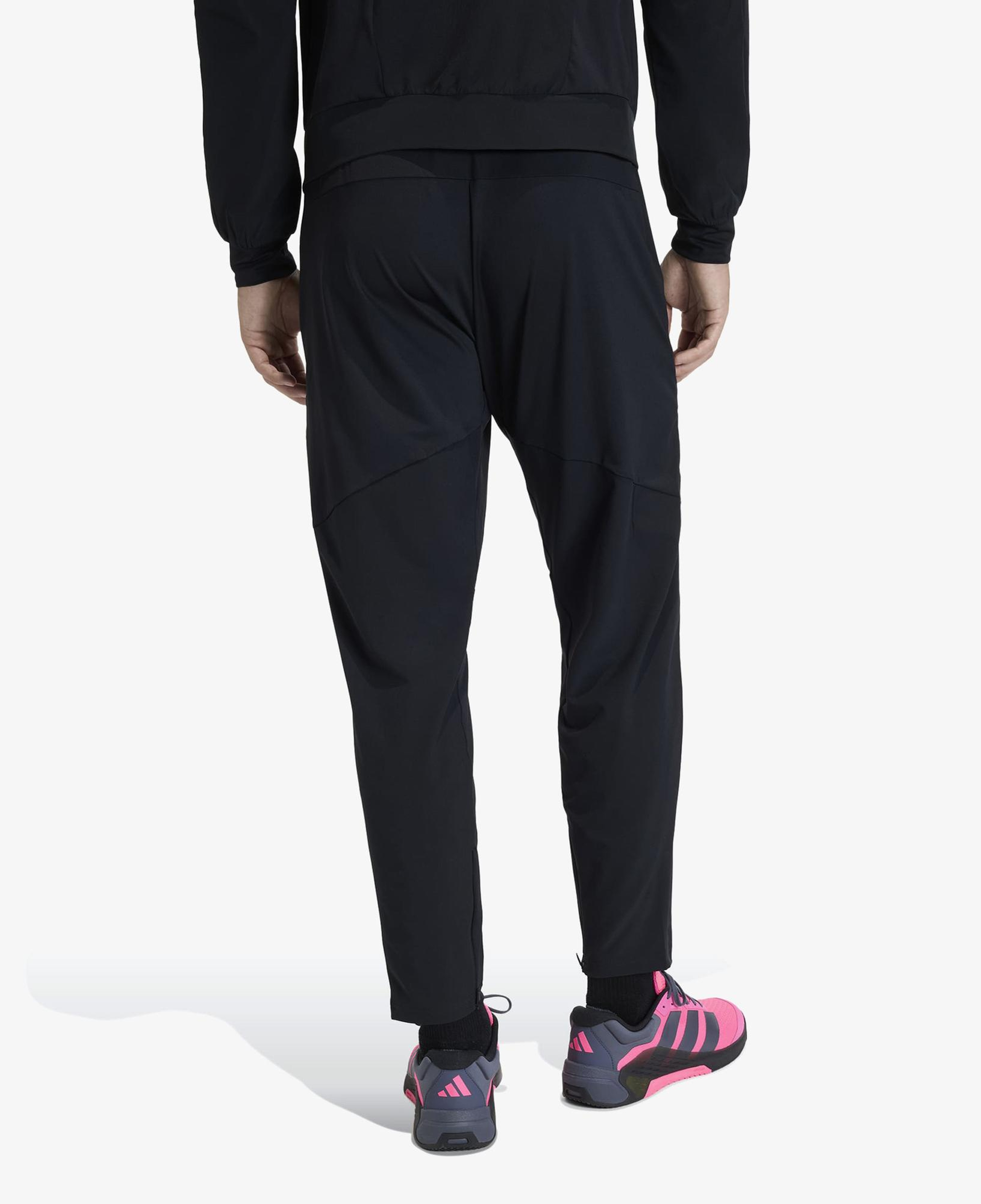 adidas D4T Workout Erkek Siyah Antrenman Eşofman Altı