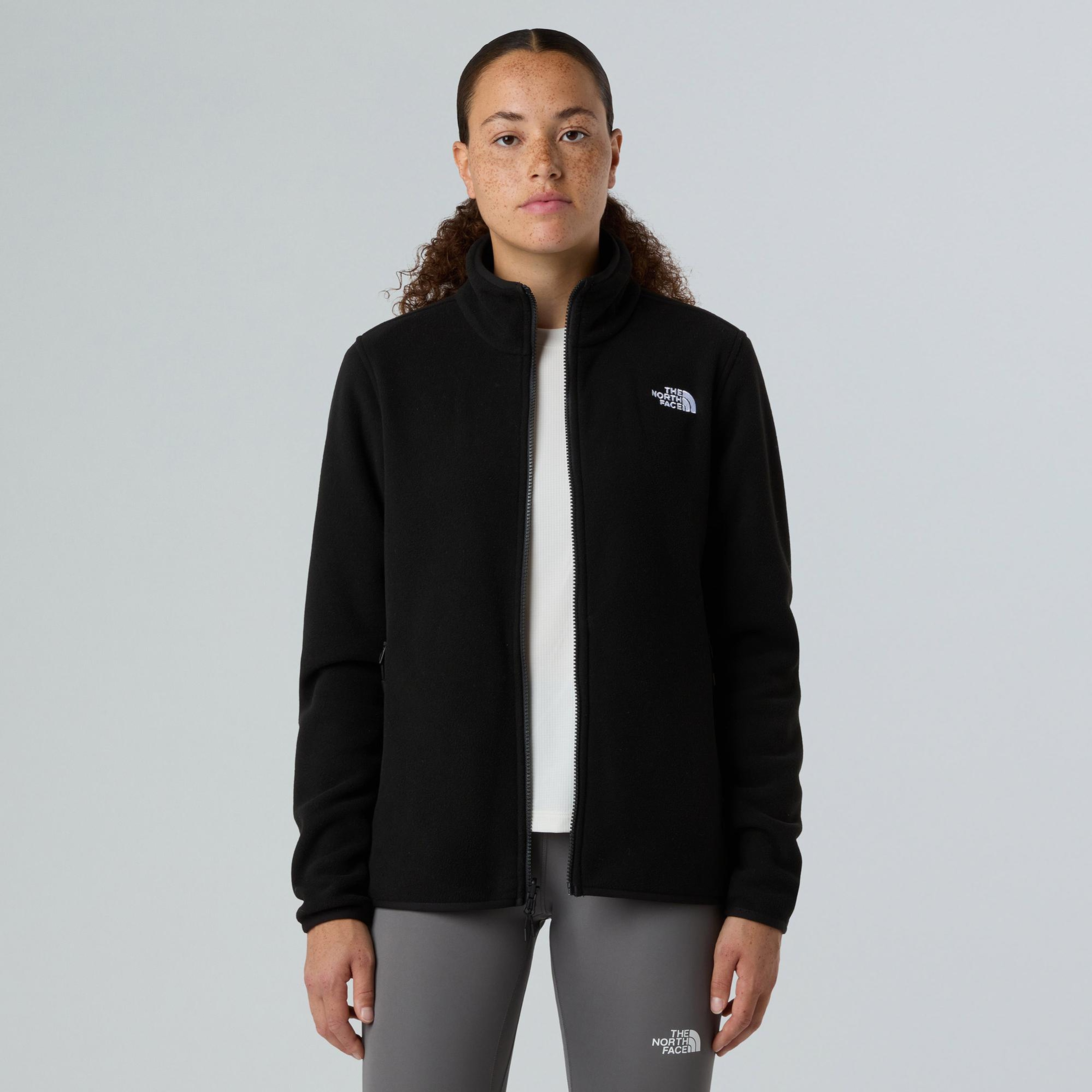 The North Face Glacier Fleece Kadın Siyah Outdoor Polar