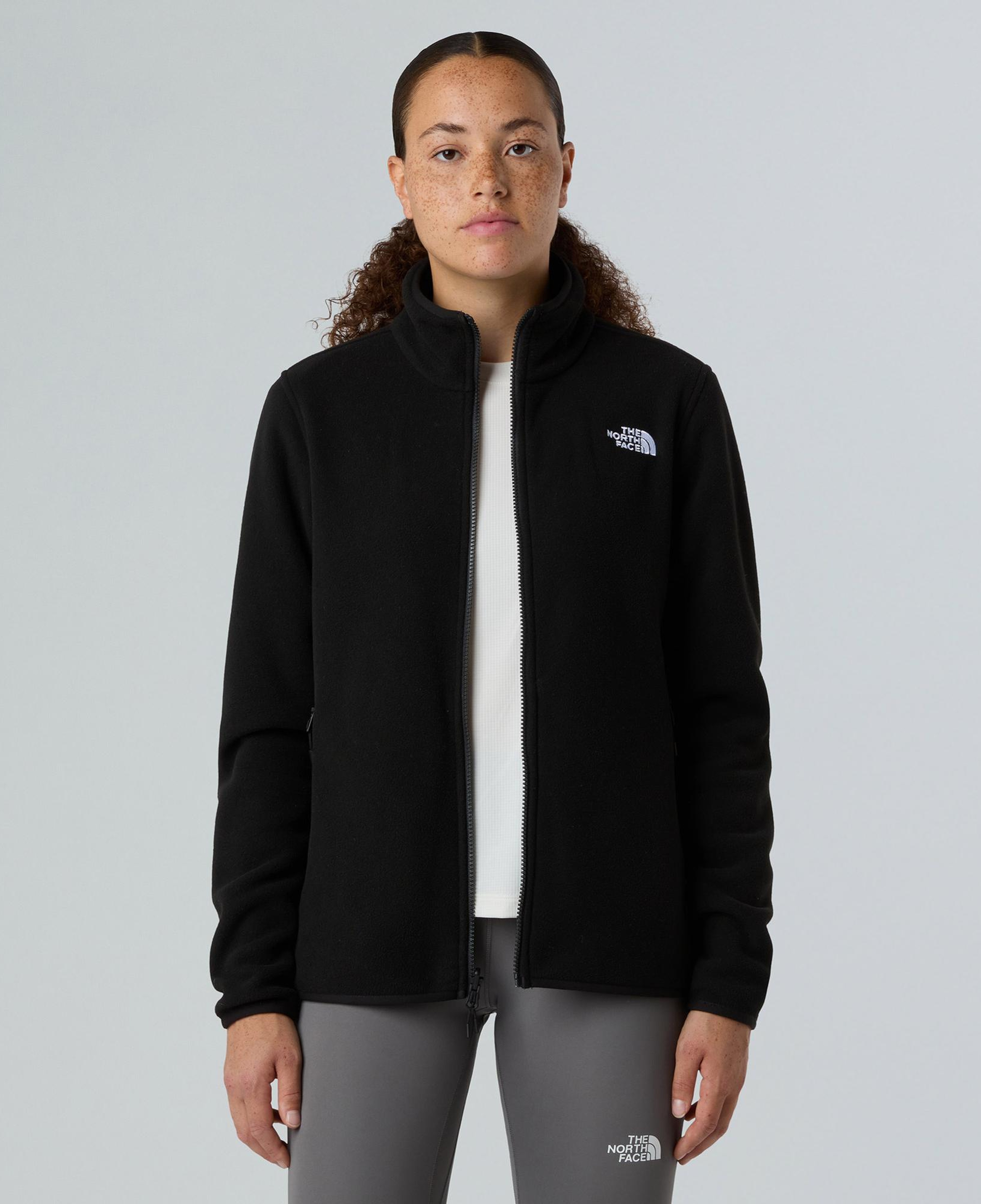 The North Face Glacier Fleece Kadın Siyah Outdoor Polar