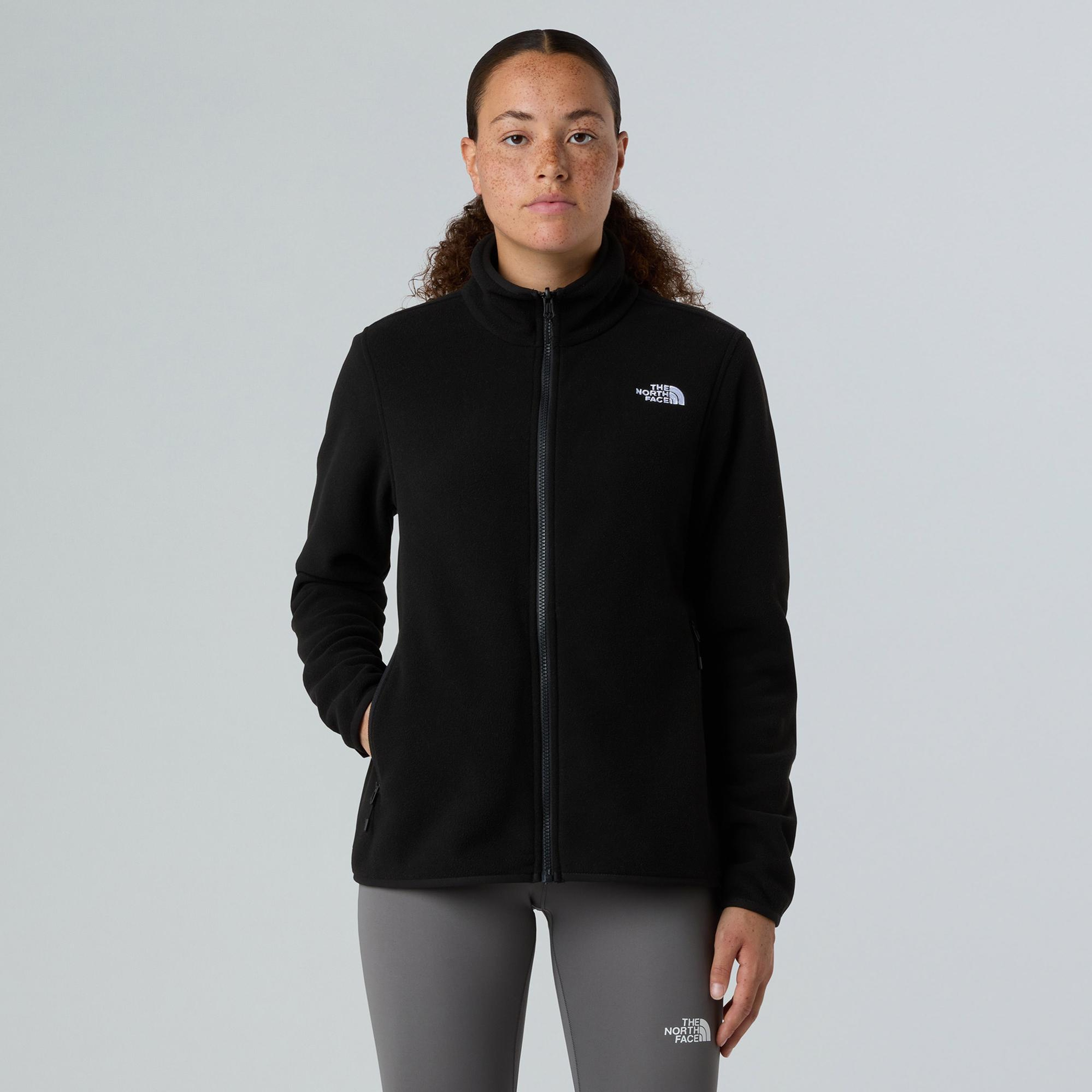 The North Face Glacier Fleece Kadın Siyah Outdoor Polar