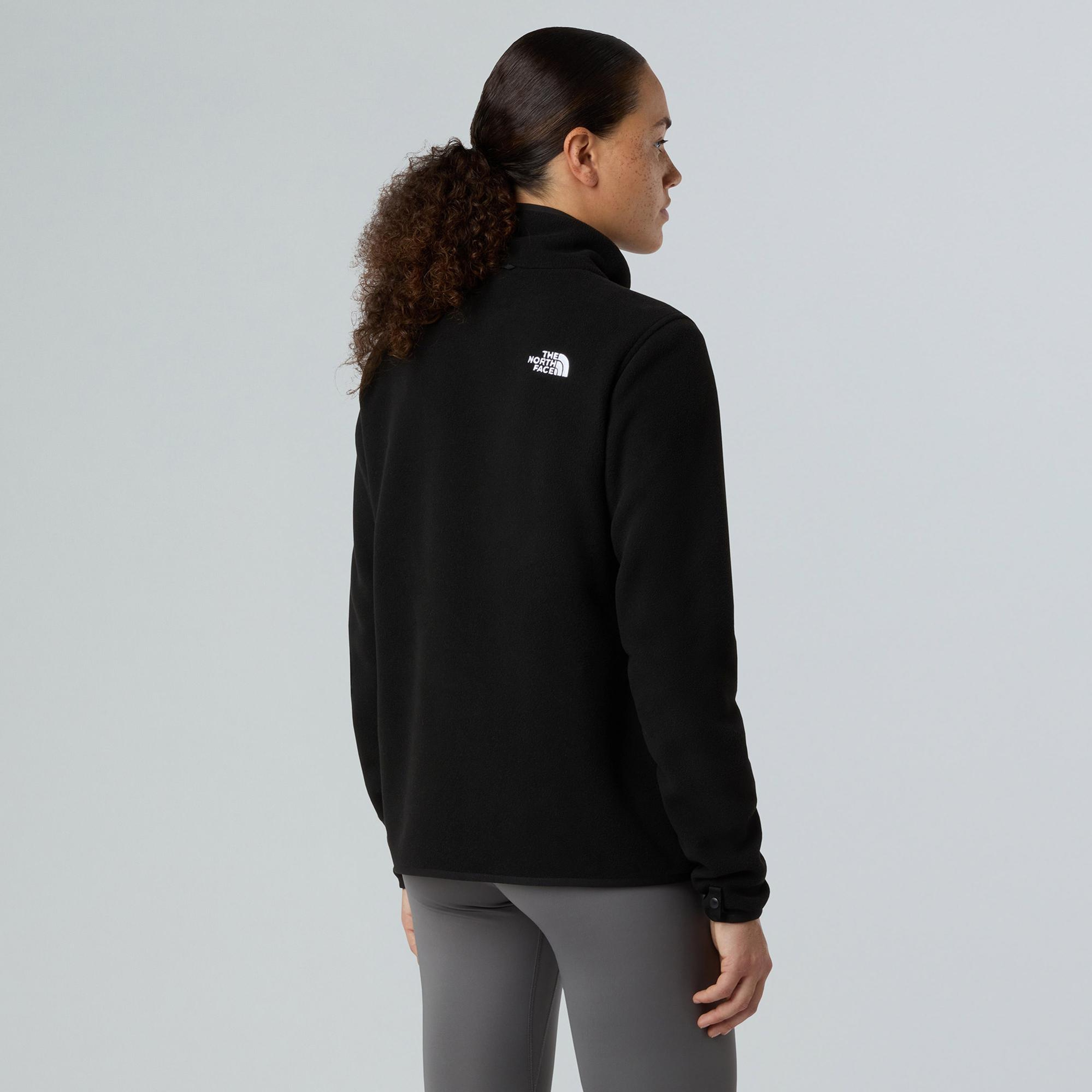 The North Face Glacier Fleece Kadın Siyah Outdoor Polar